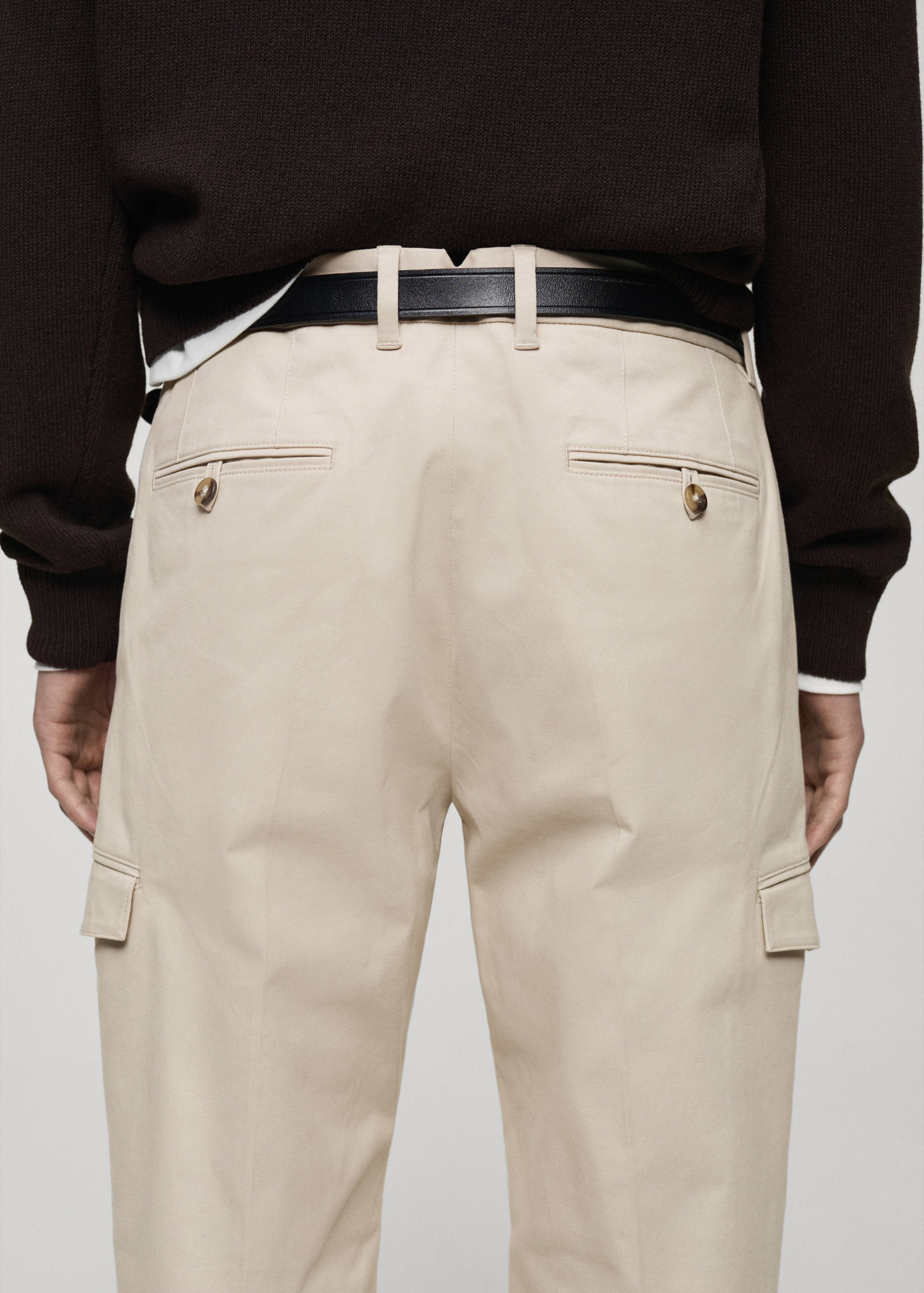 Pantalón cargo algodón regular fit - Detalle del artículo 6