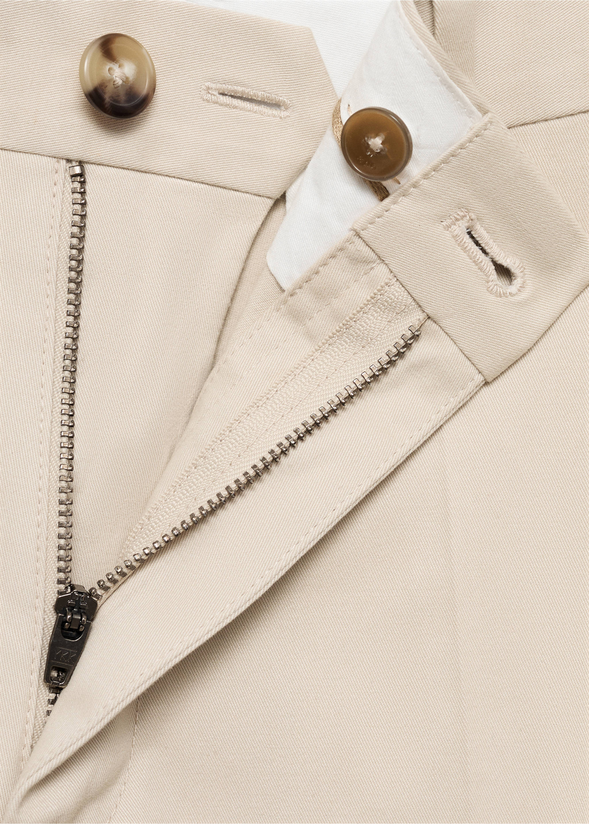 Pantalón cargo algodón regular fit - Detalle del artículo 0, Gris claro/pastel. Ref: 87030580-00.