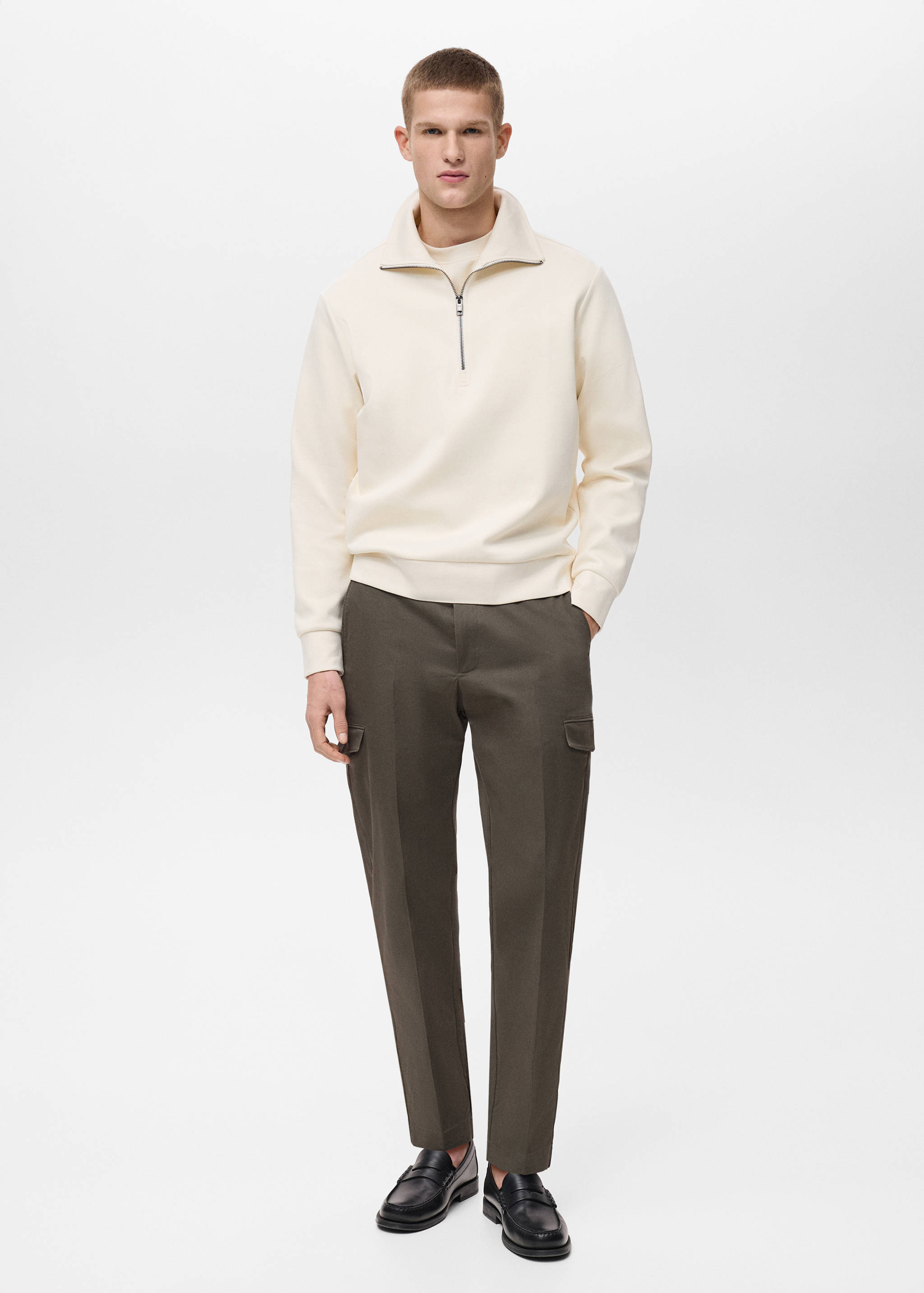 Pantalón cargo algodón regular fit - Plano general