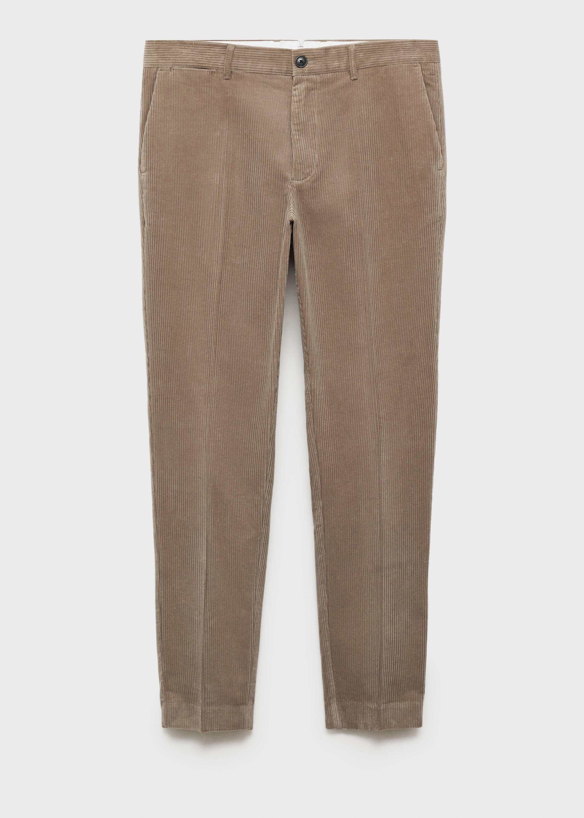 Вельветовые брюки regular fit - Изделие без модели