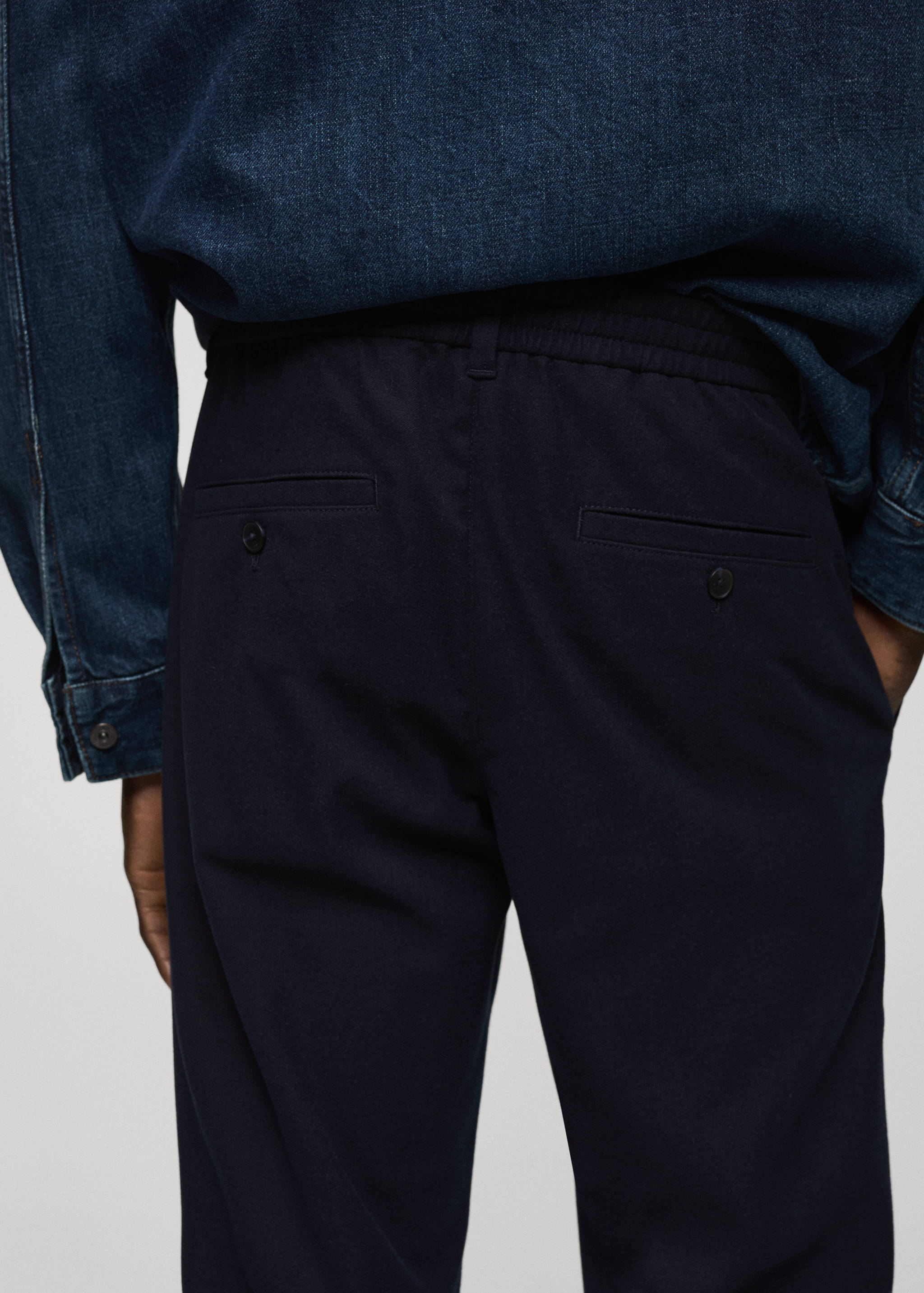 Pantalon coton cordon de serrage - Détail de l'article 6
