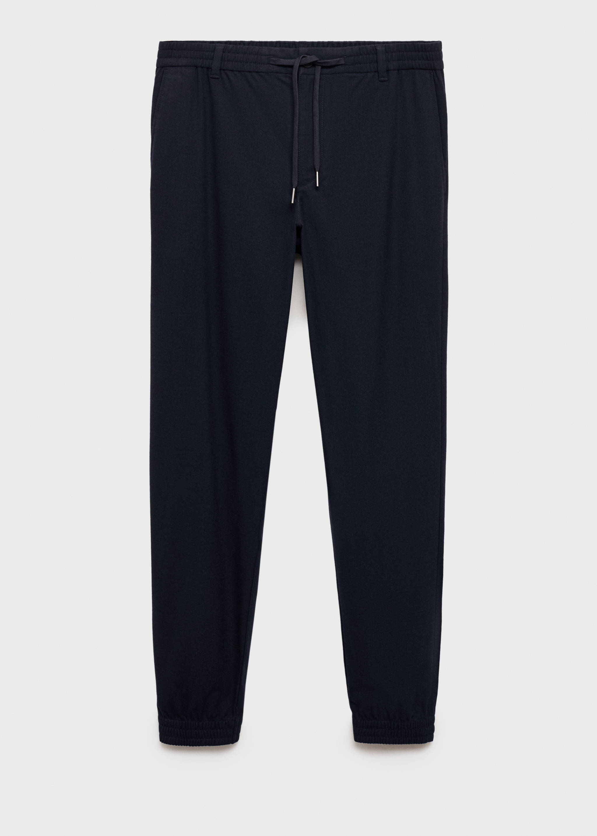 Cotton pants with adjustable drawstring - Article without model