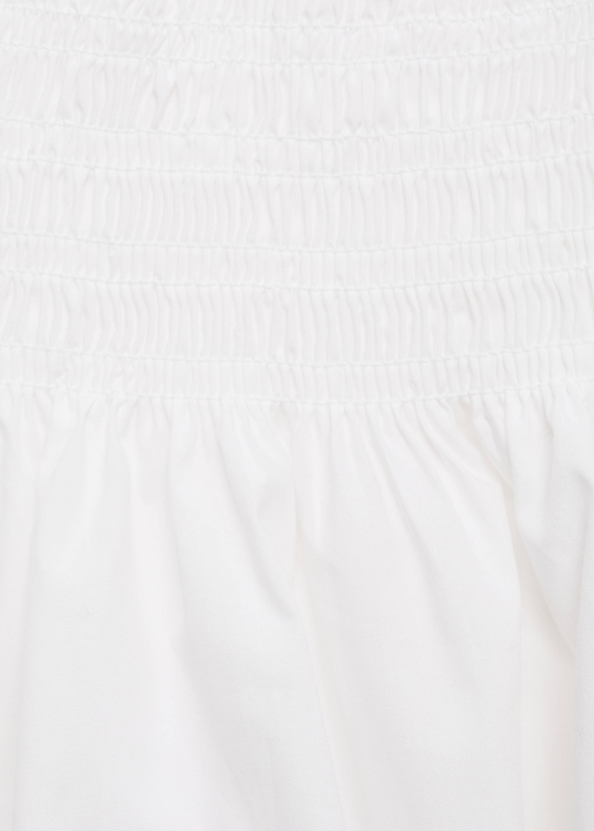 Gathered off-the-shoulder blouse - Details of the article 0