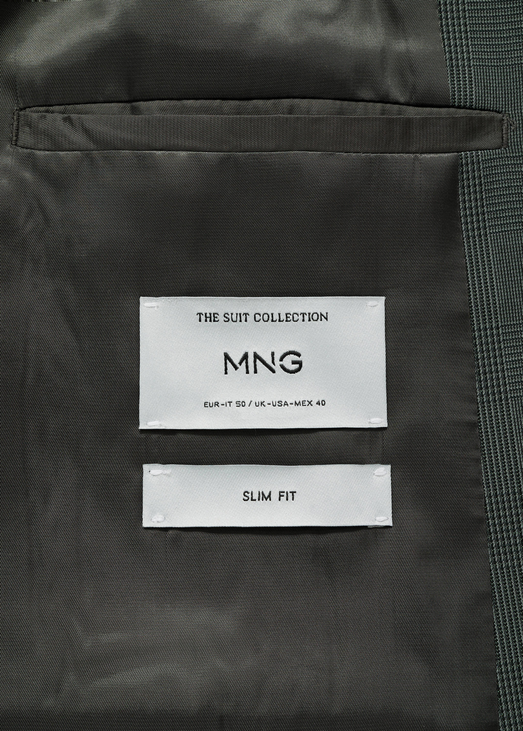 Americana vestit Milan quadre Gal·les - Detall de l'article 0