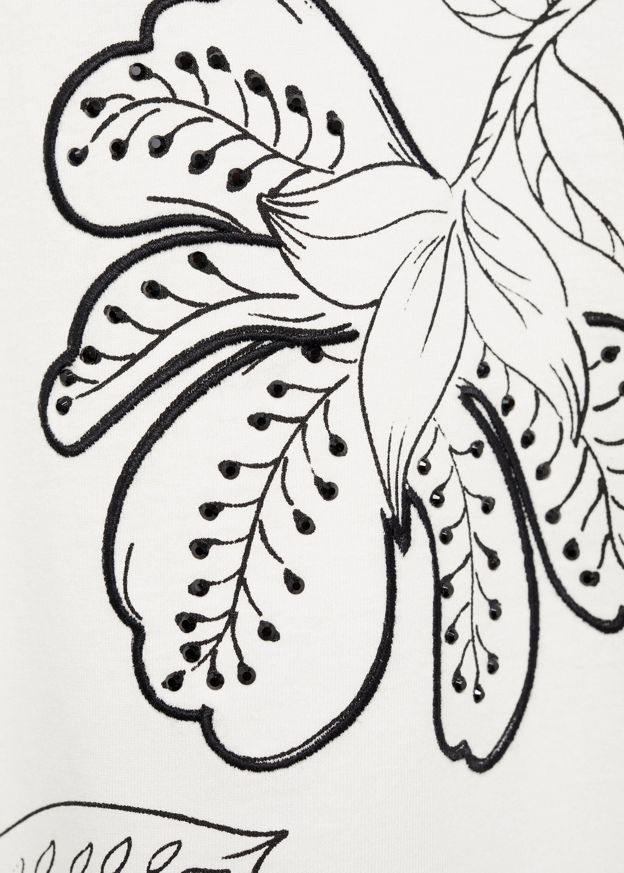 Samarreta cotó estampat flor - Detall de l'article 8