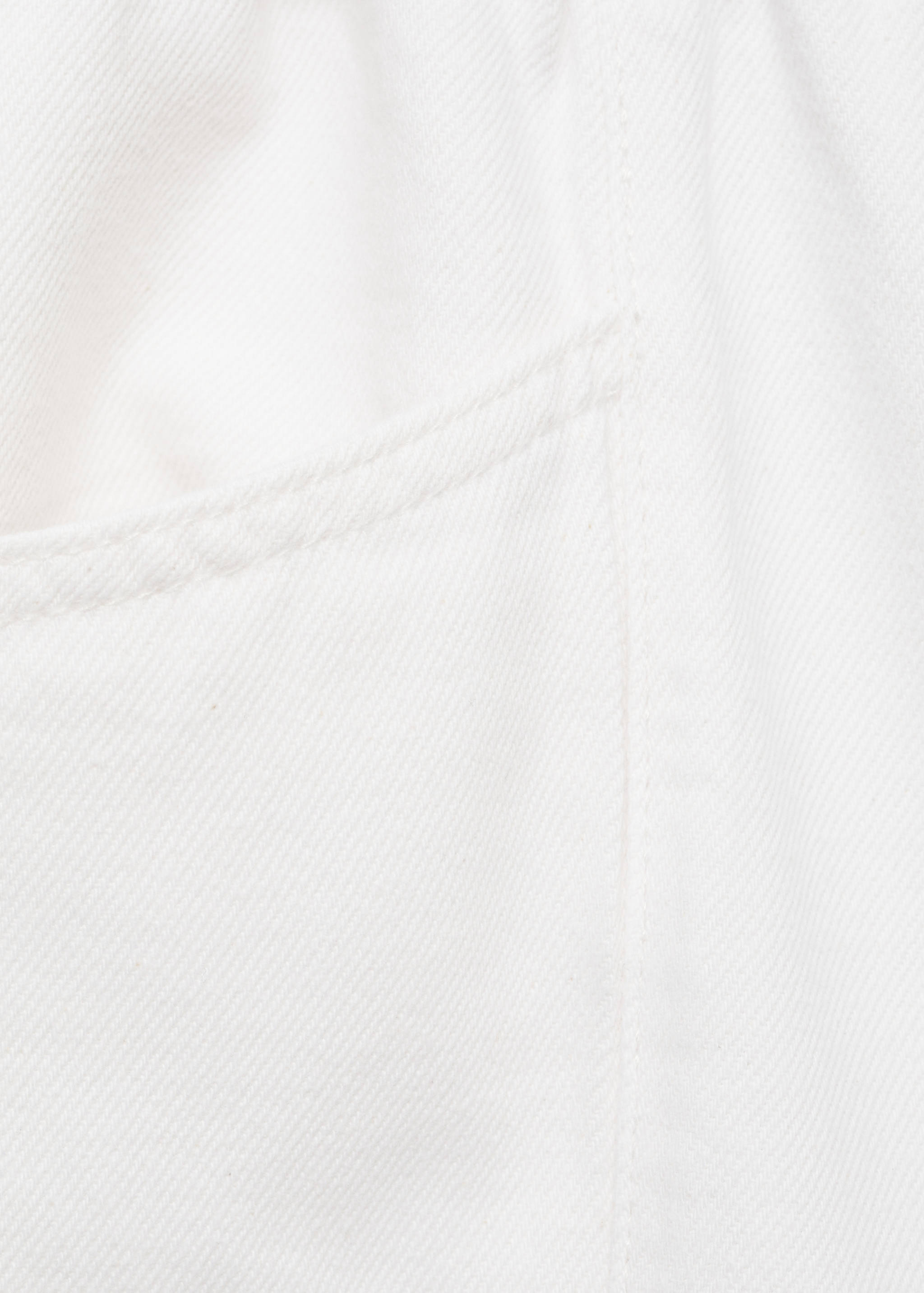 Shorts paperbag amb cinturó i vora girada - Detall de l'article 0