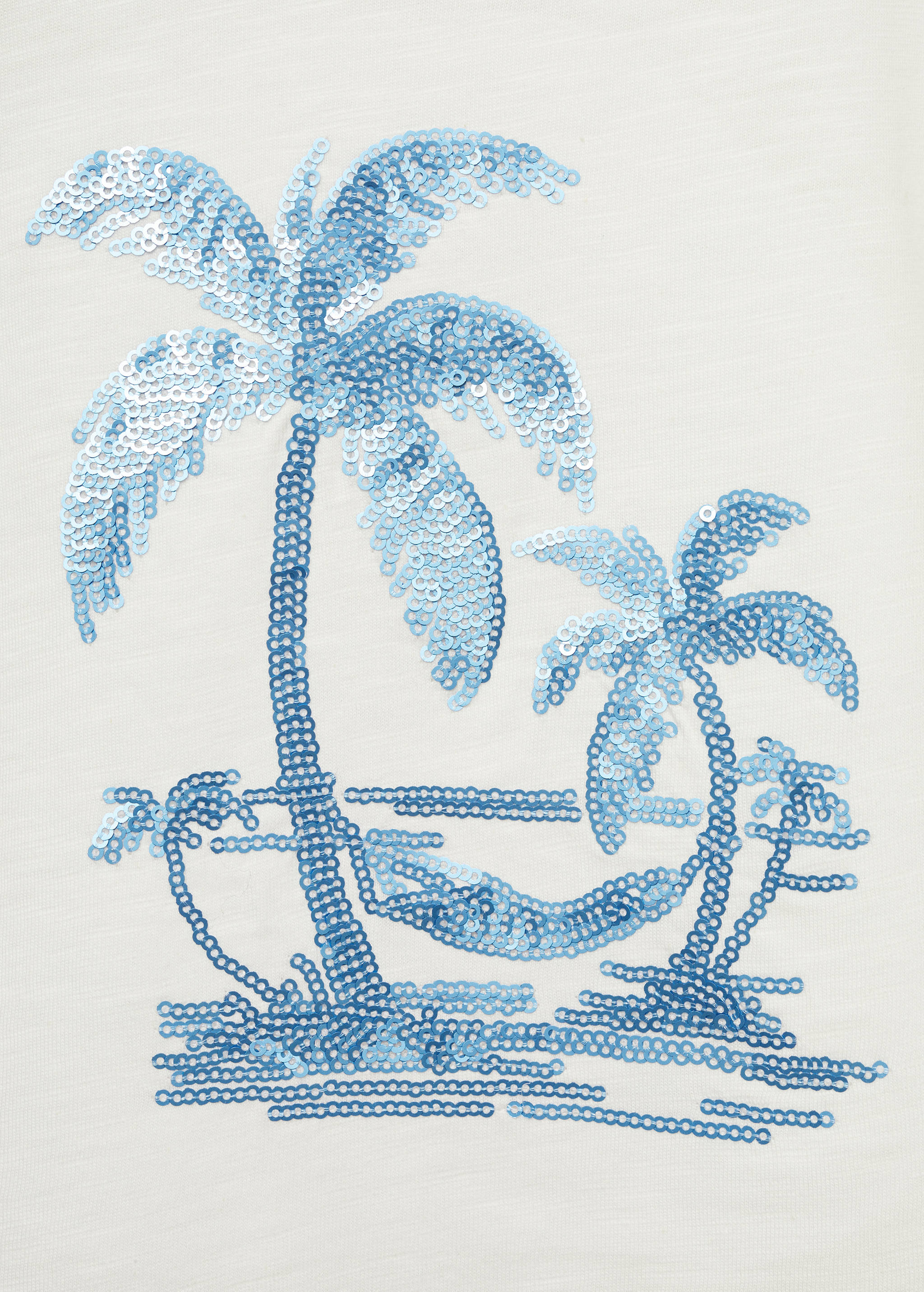 Camiseta estampado palmeras - Detalle del artículo 8