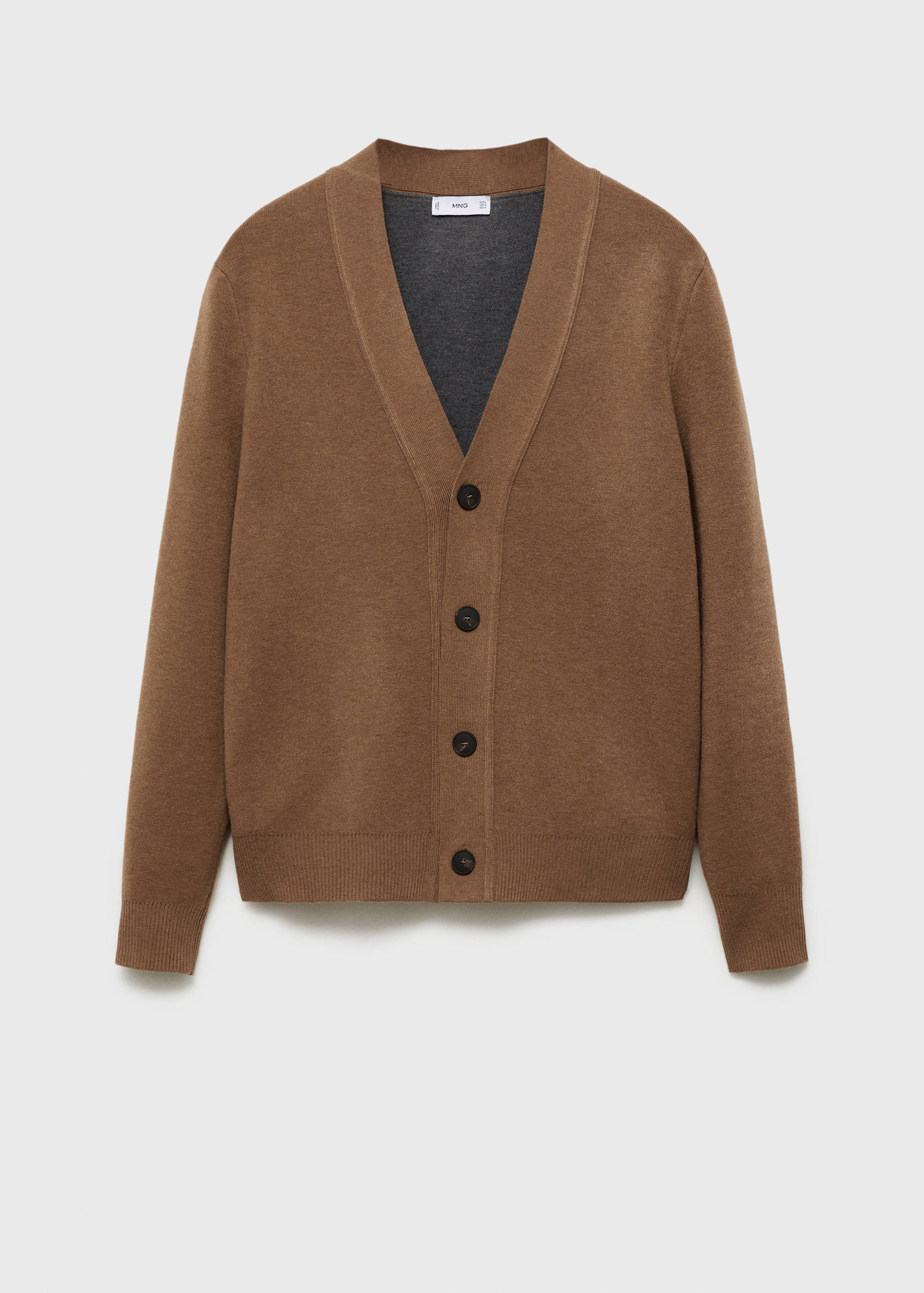 Knitted button cardigan - Article without model