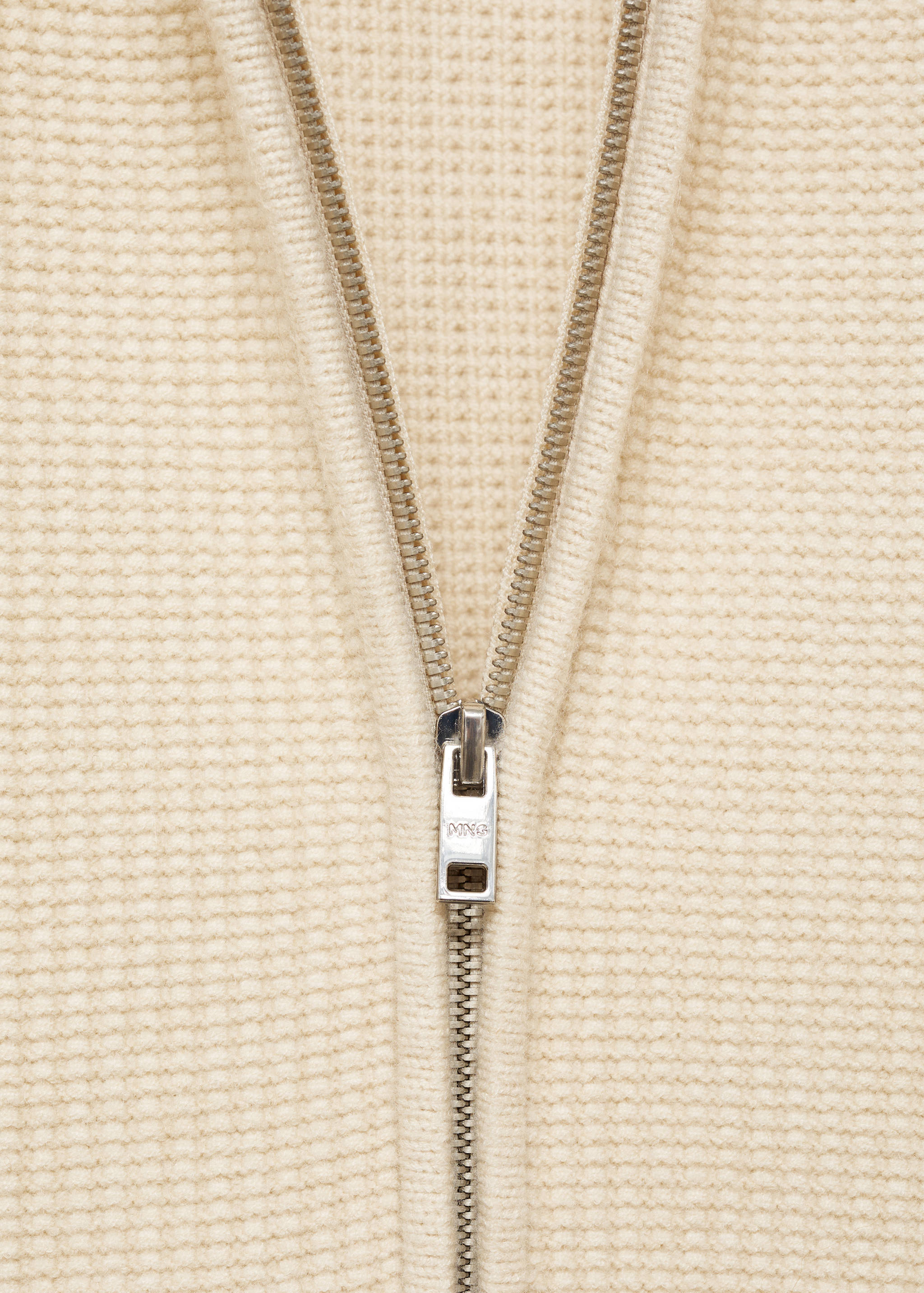 Cárdigan punto estructura cremallera - Detalle del artículo 8