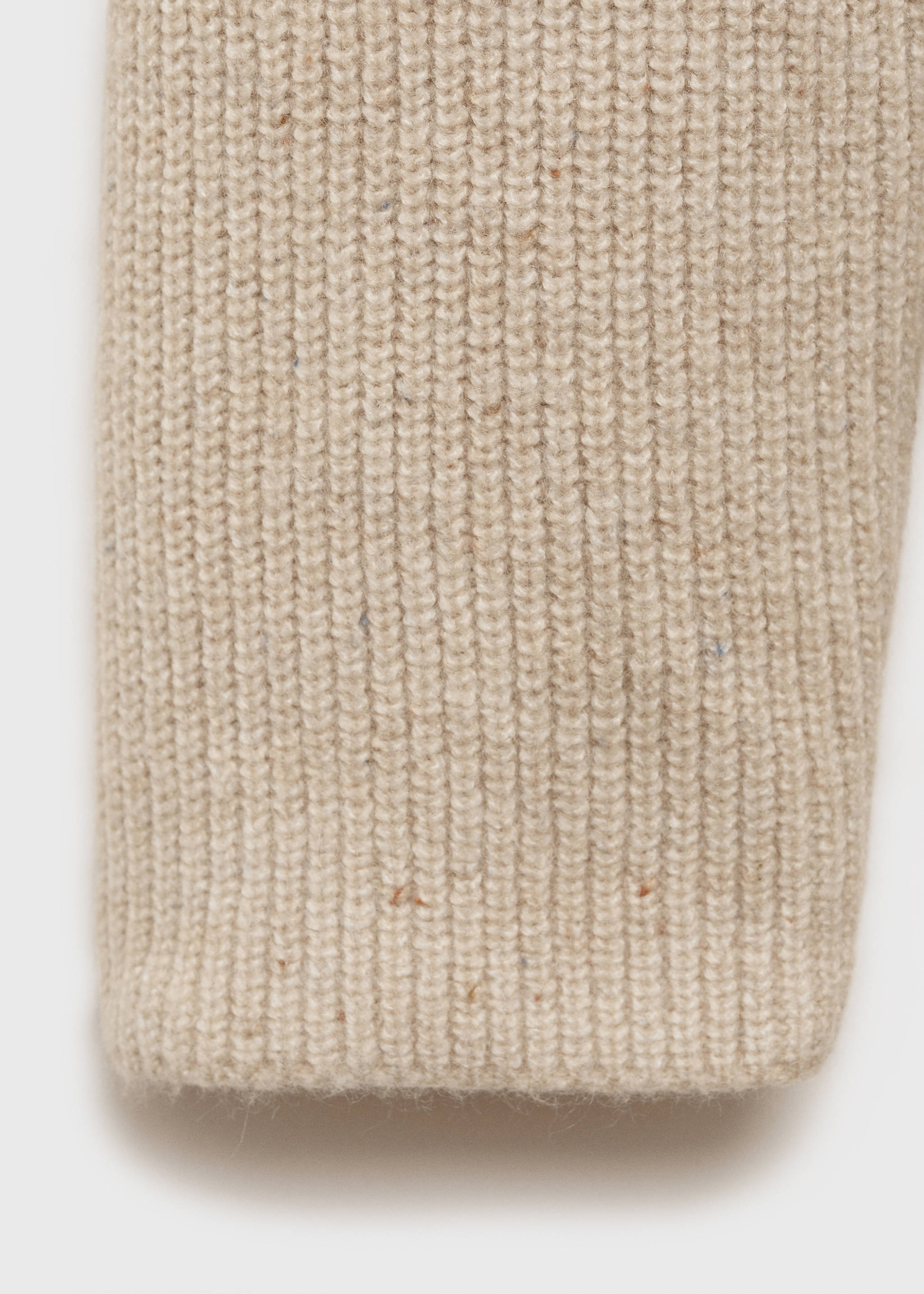 Ribbed knit cardigan - Details of the article 0