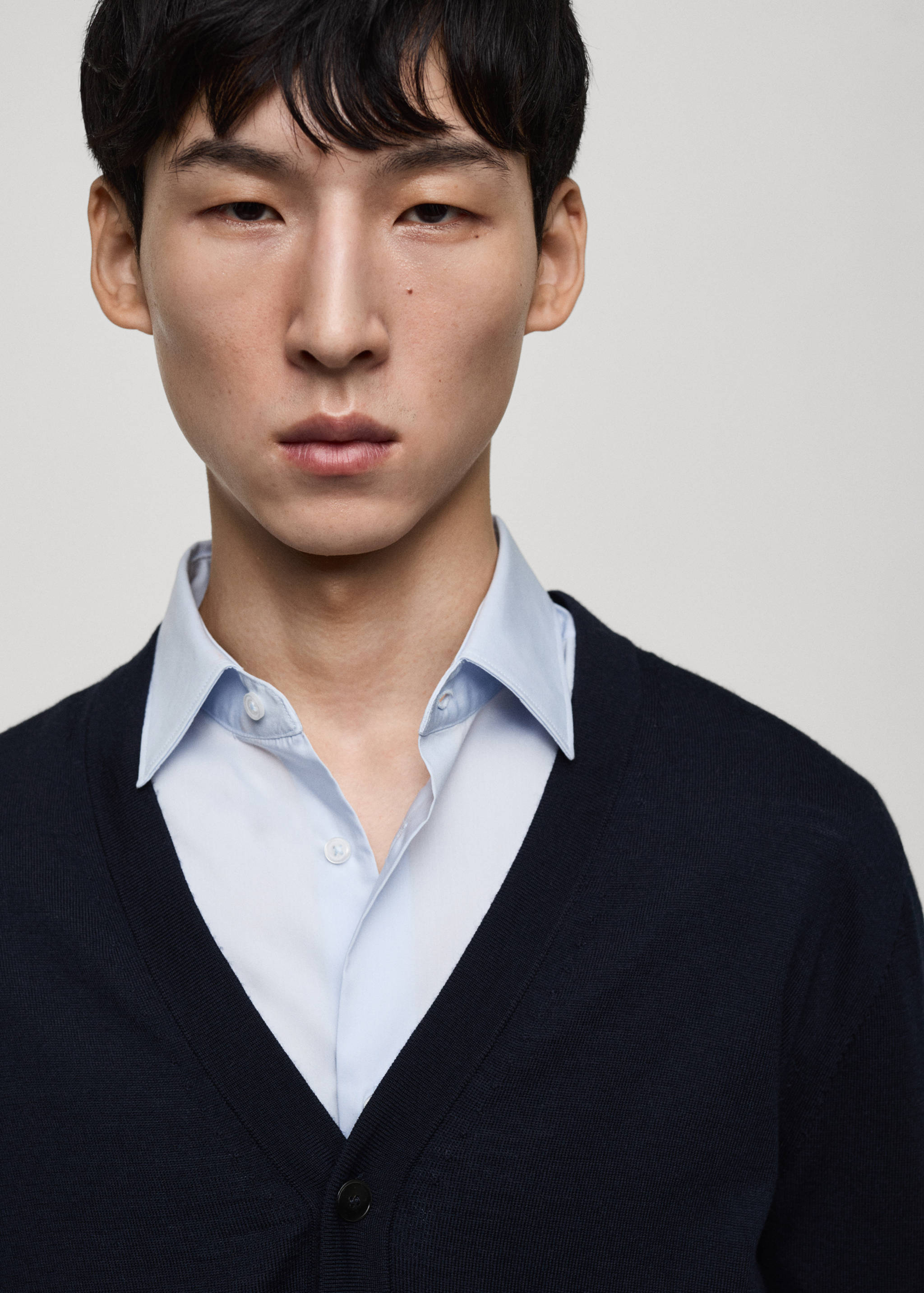 Cardigan 100 % laine mérinos - Détail de l'article 1