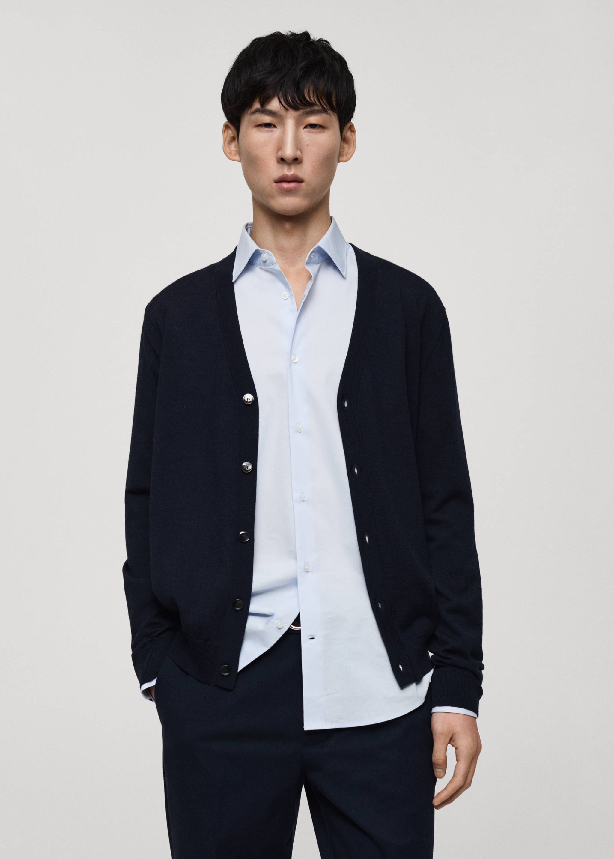 Cardigan 100 % laine mérinos - Détail de l'article 4