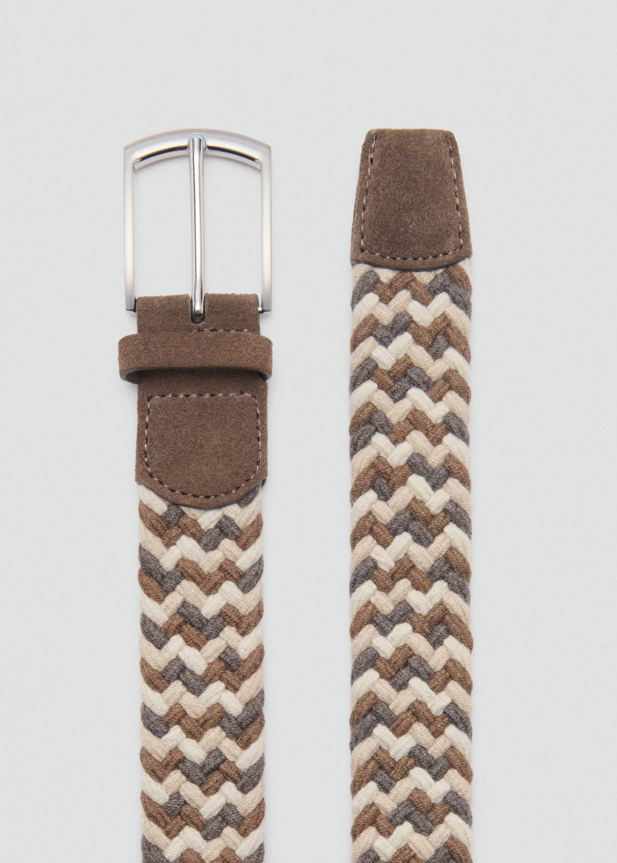 حزام مرن مضفر بألوان - رؤية وسط