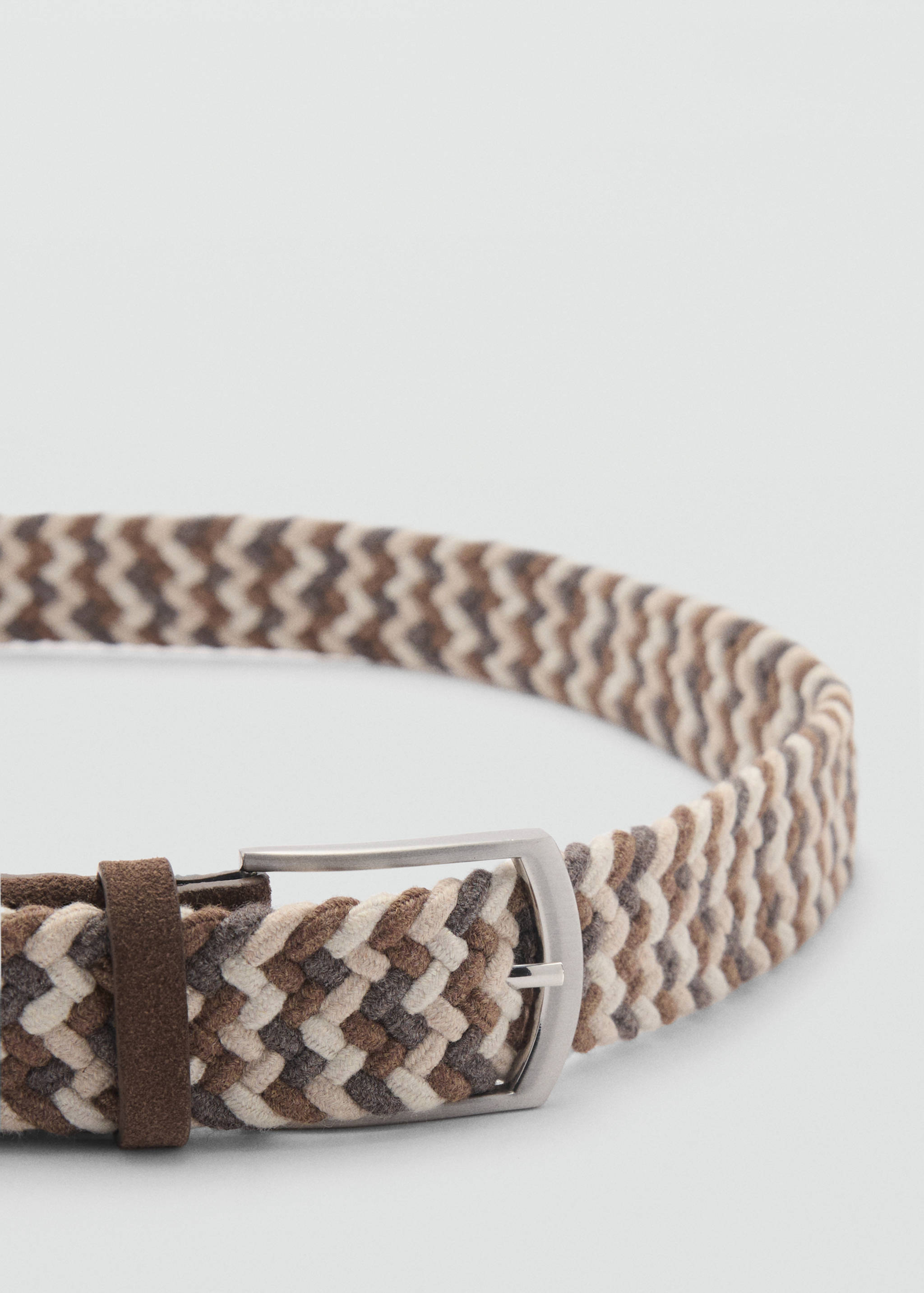 حزام مرن مضفر بألوان - تفاصيل المنتج 1