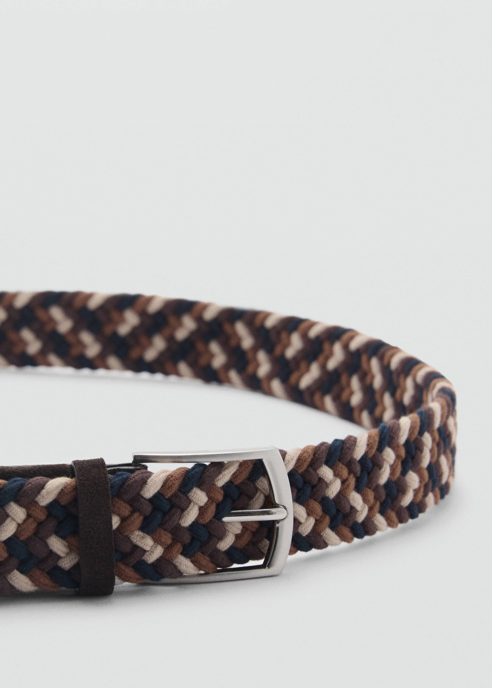 حزام مرن مضفر بألوان - تفاصيل المنتج 1