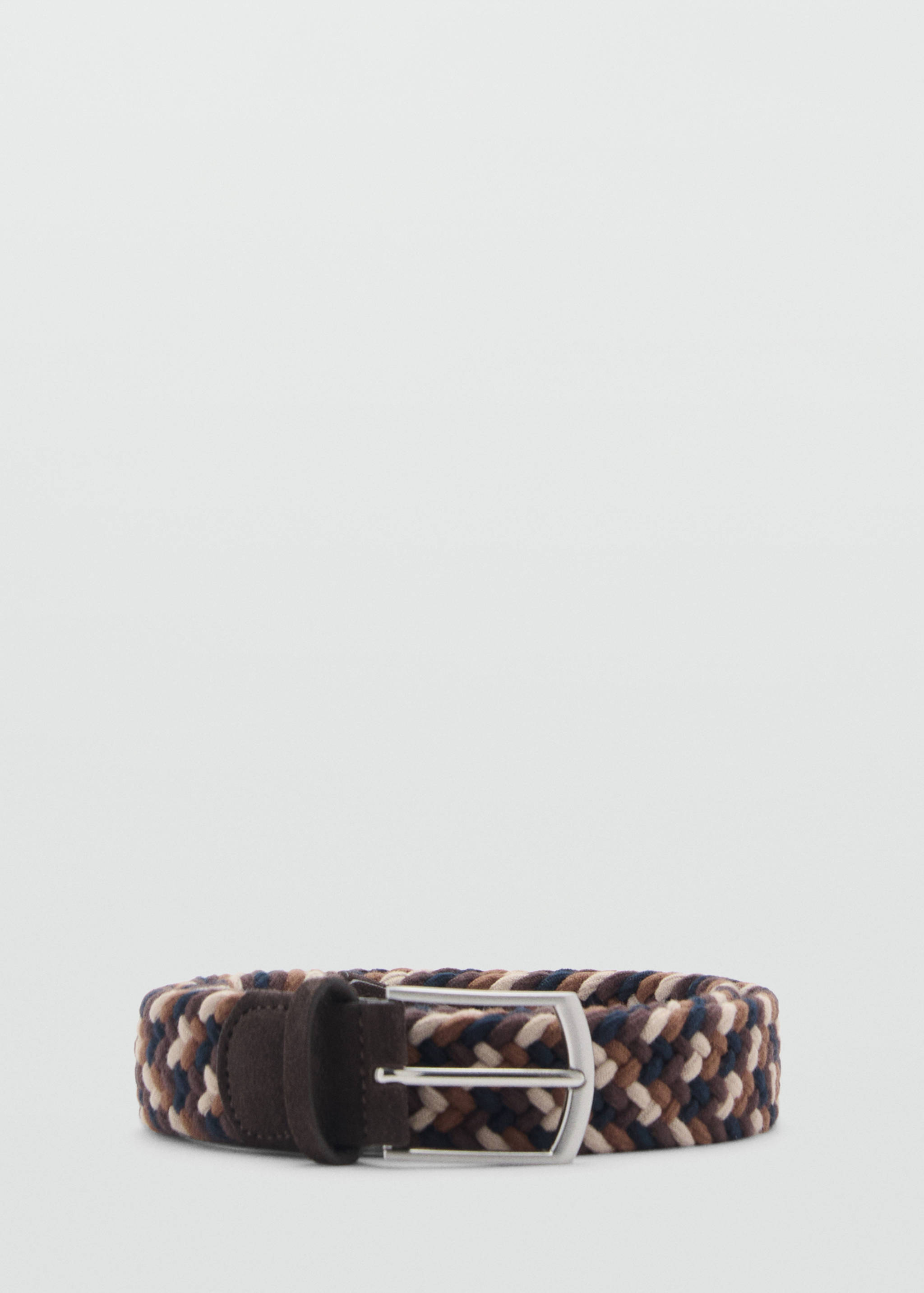 Braided elastic coloured belt - Article without model