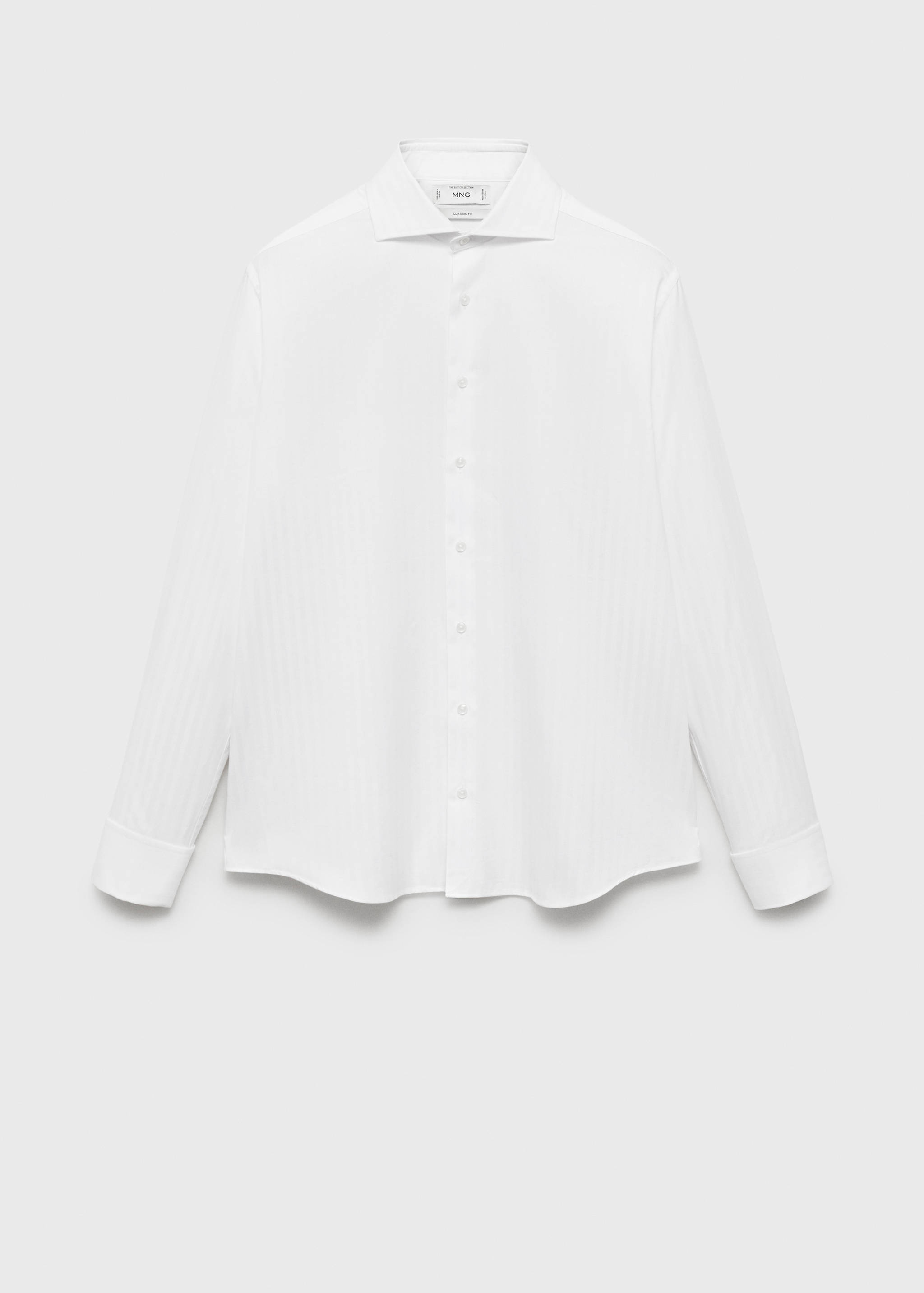 قميص بدلة سليم فيت من القطن 100٪ - منتج دون نموذج