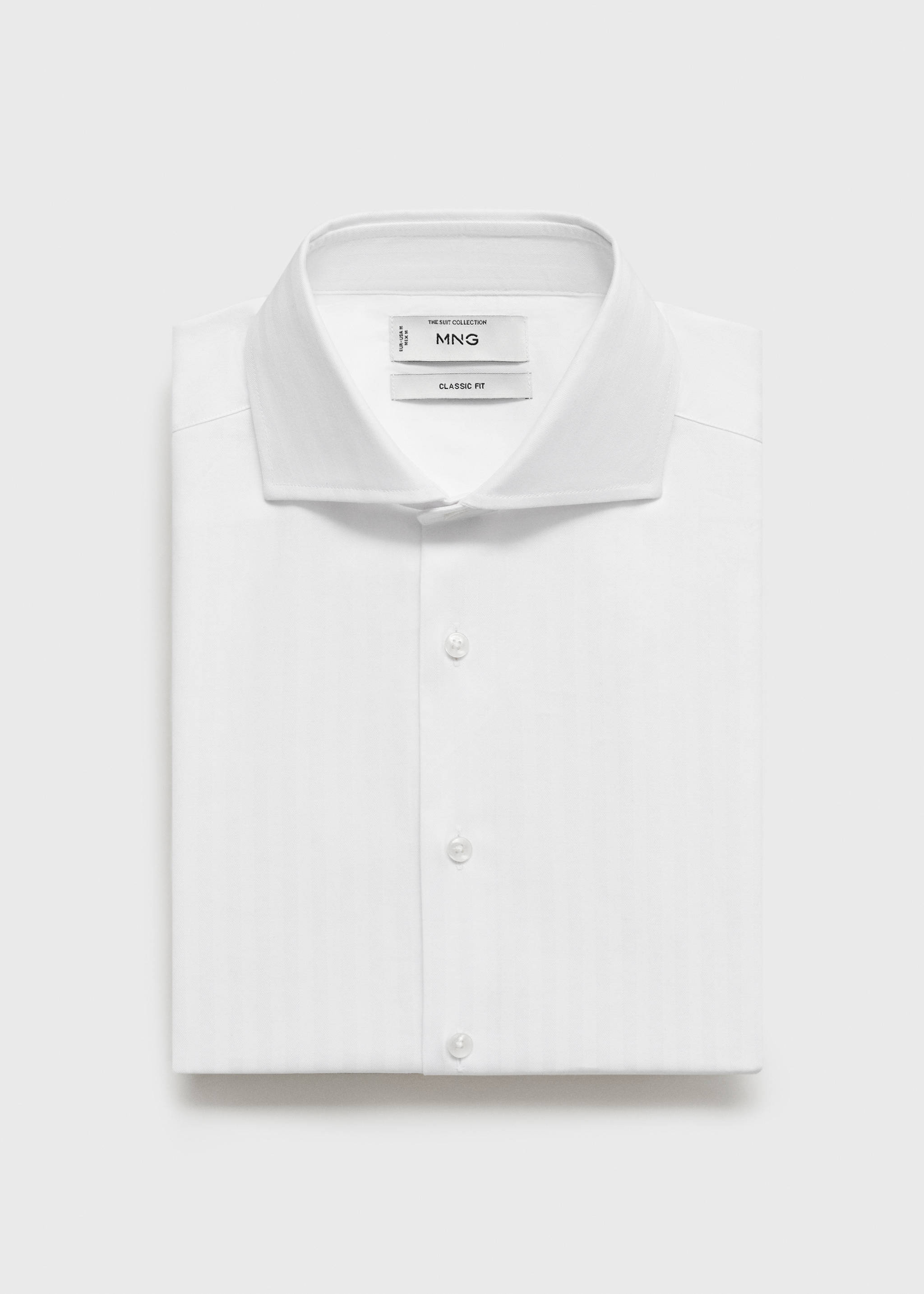 قميص بدلة سليم فيت من القطن 100٪ - تفاصيل المنتج 8