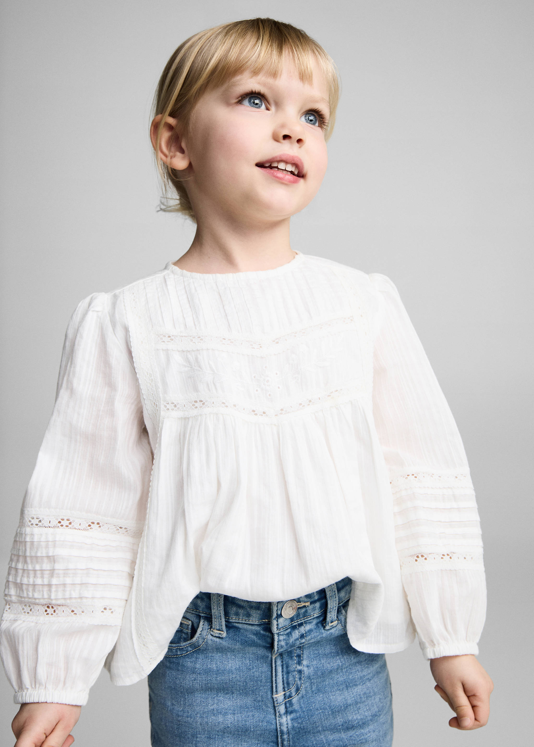 Frayed low-rise skinny jeans - Medium plane