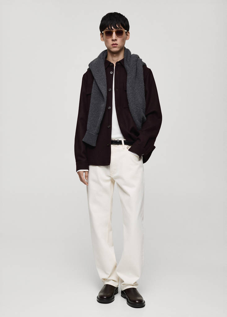 Moby straight-fit jeans — Off White