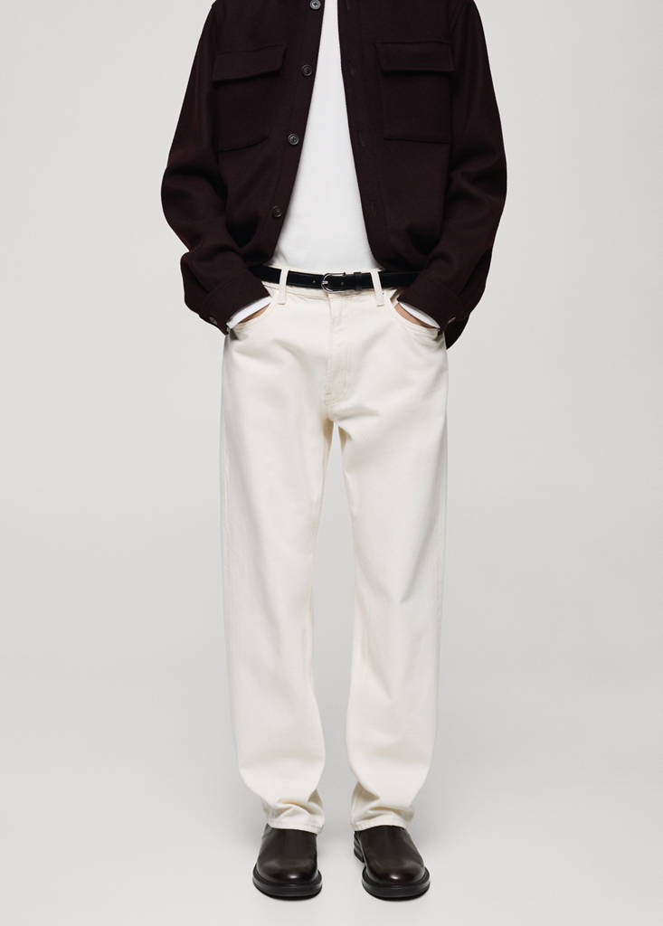 Moby straight-fit jeans — Off White