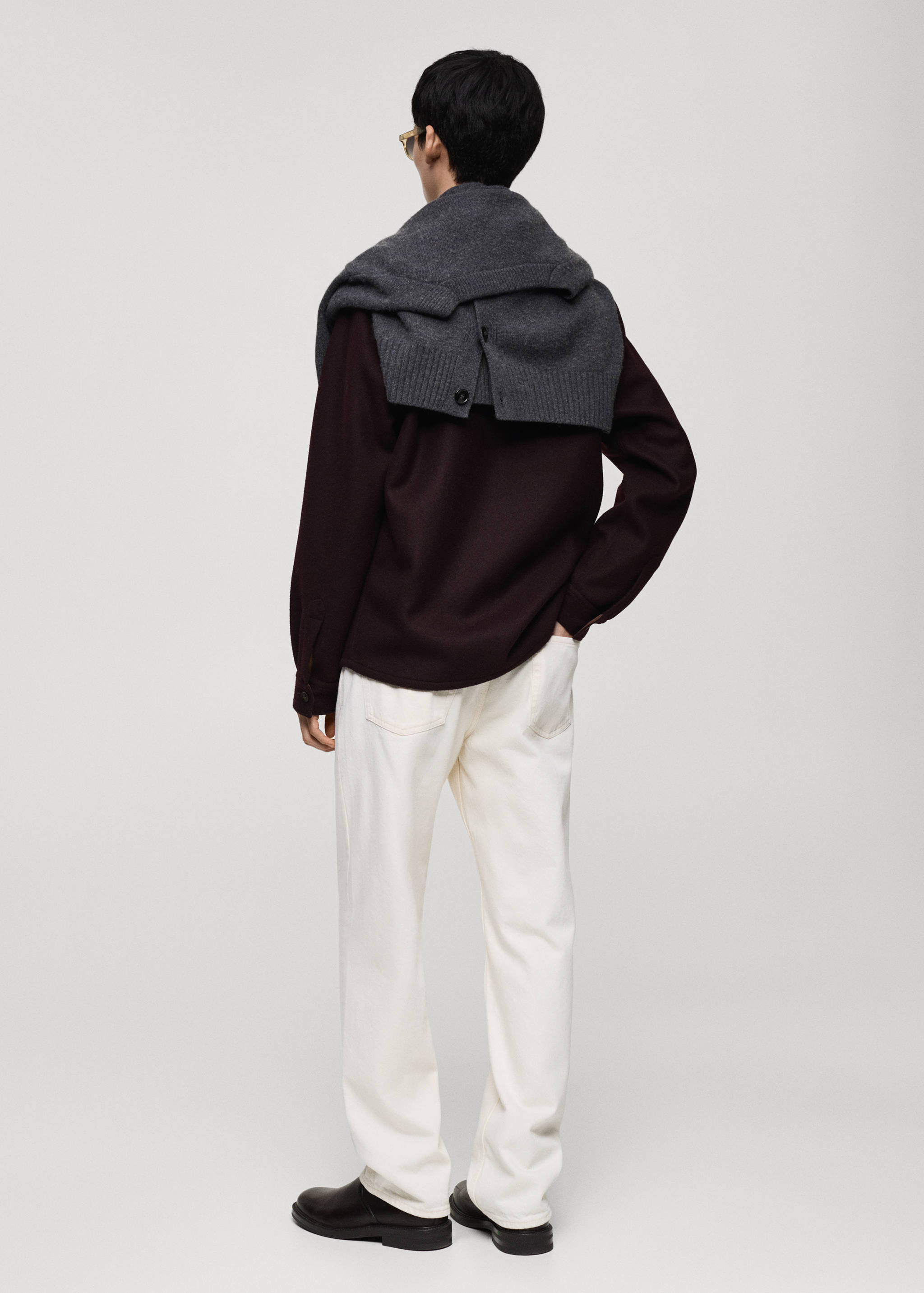 Moby straight-fit jeans - Reverse of the article