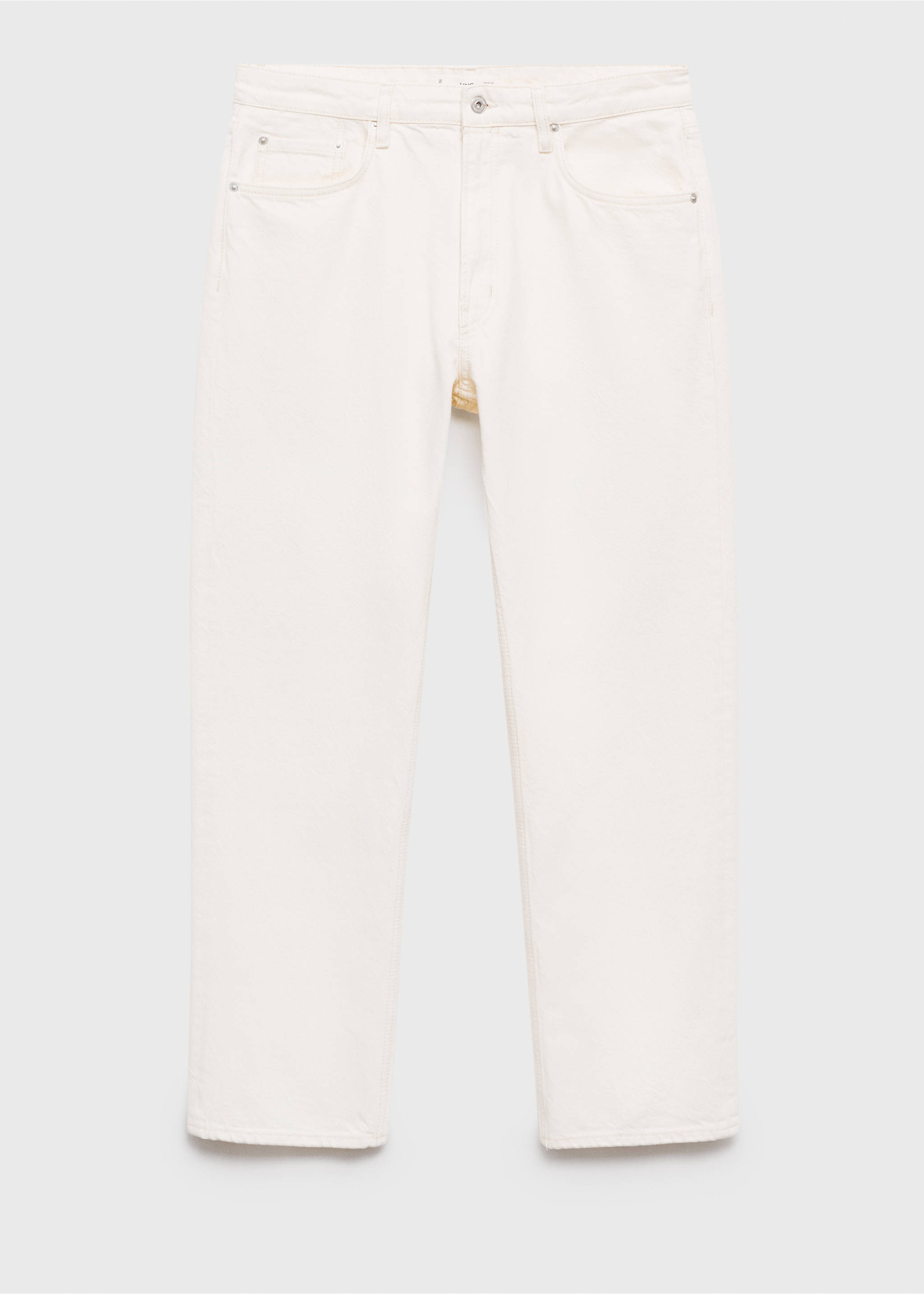 Джинсы Moby straight fit - Изделие без модели, Грязно-белый. Ref: 87030620-00.