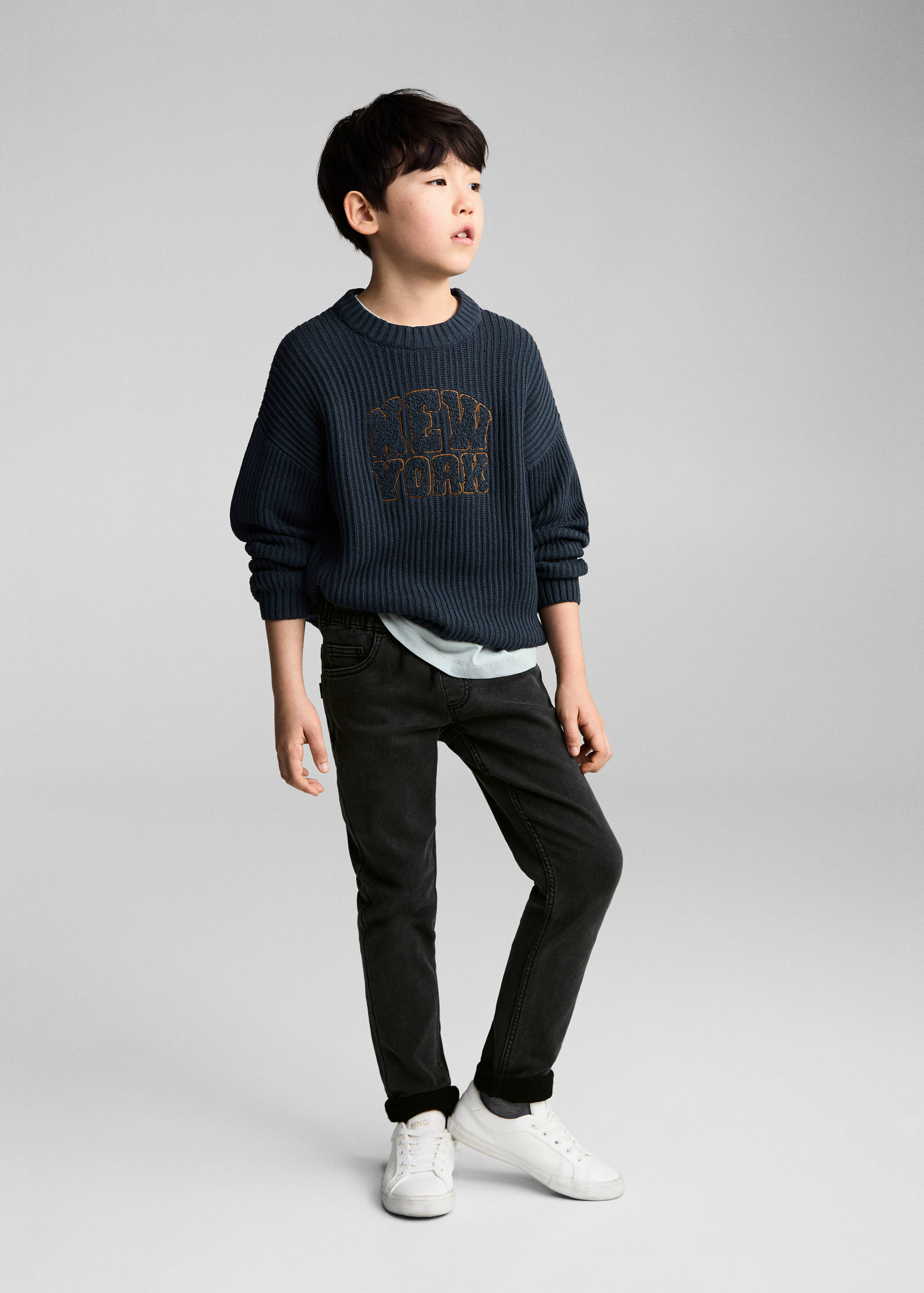 Jean taille élastique - Plan général