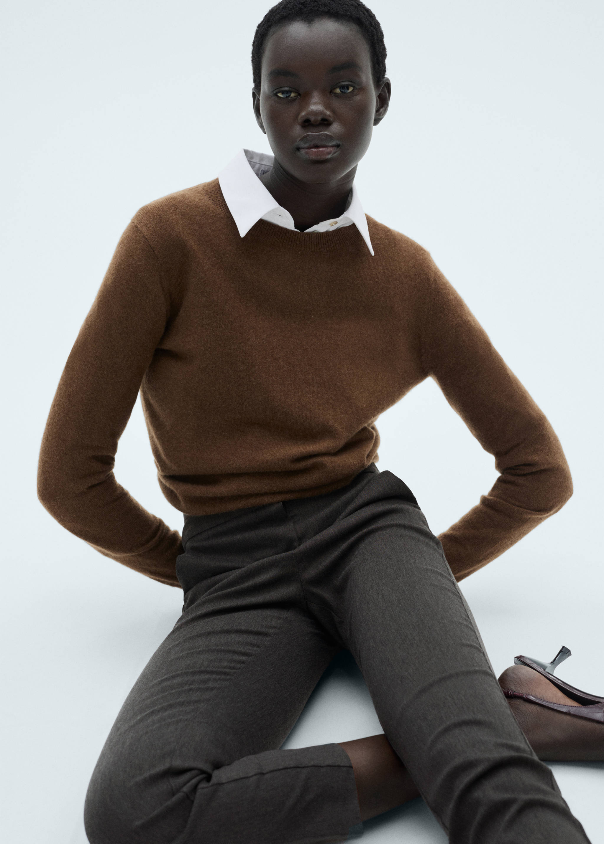 Укороченные брюки скинни - Деталь изделия 2