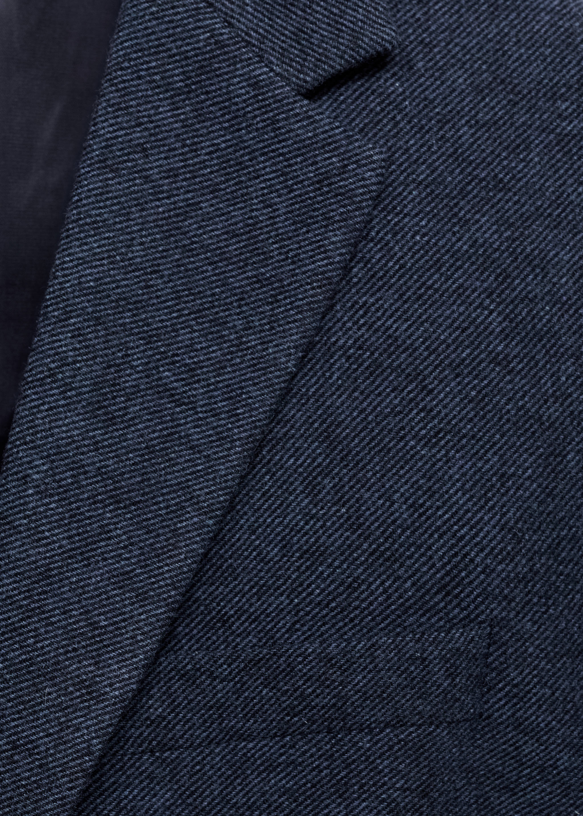 Slim fit wool blend blazer - Details of the article 8