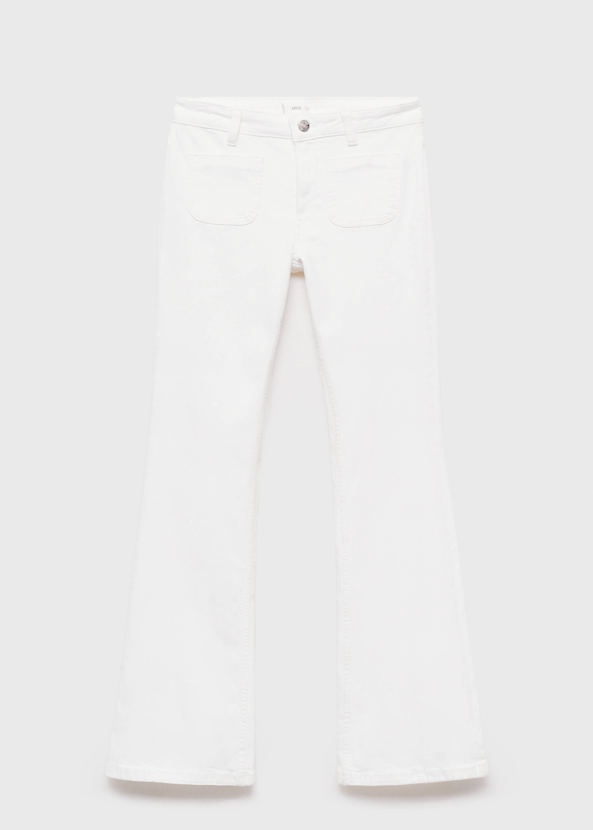 Flared jeans with pocket - Article without model