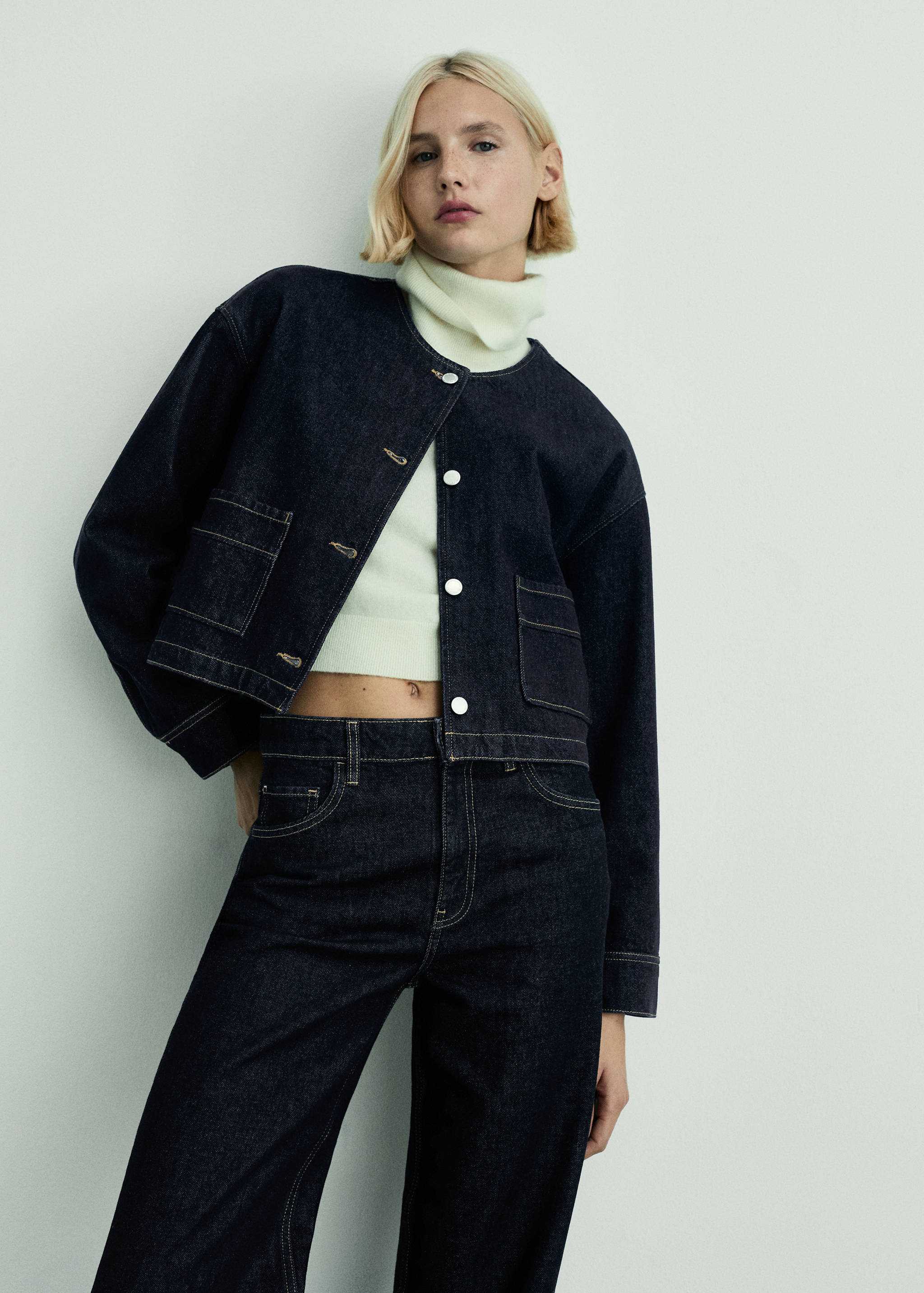 Danila wide leg rinse-wash jeans - Details of the article 6