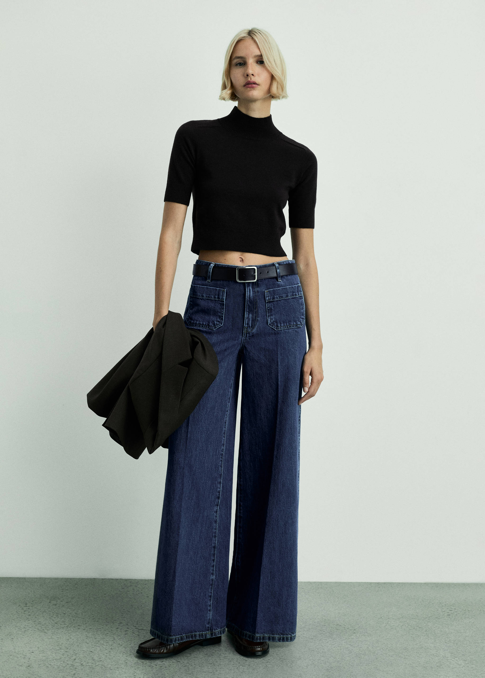 Jean wideleg poches - Plan général