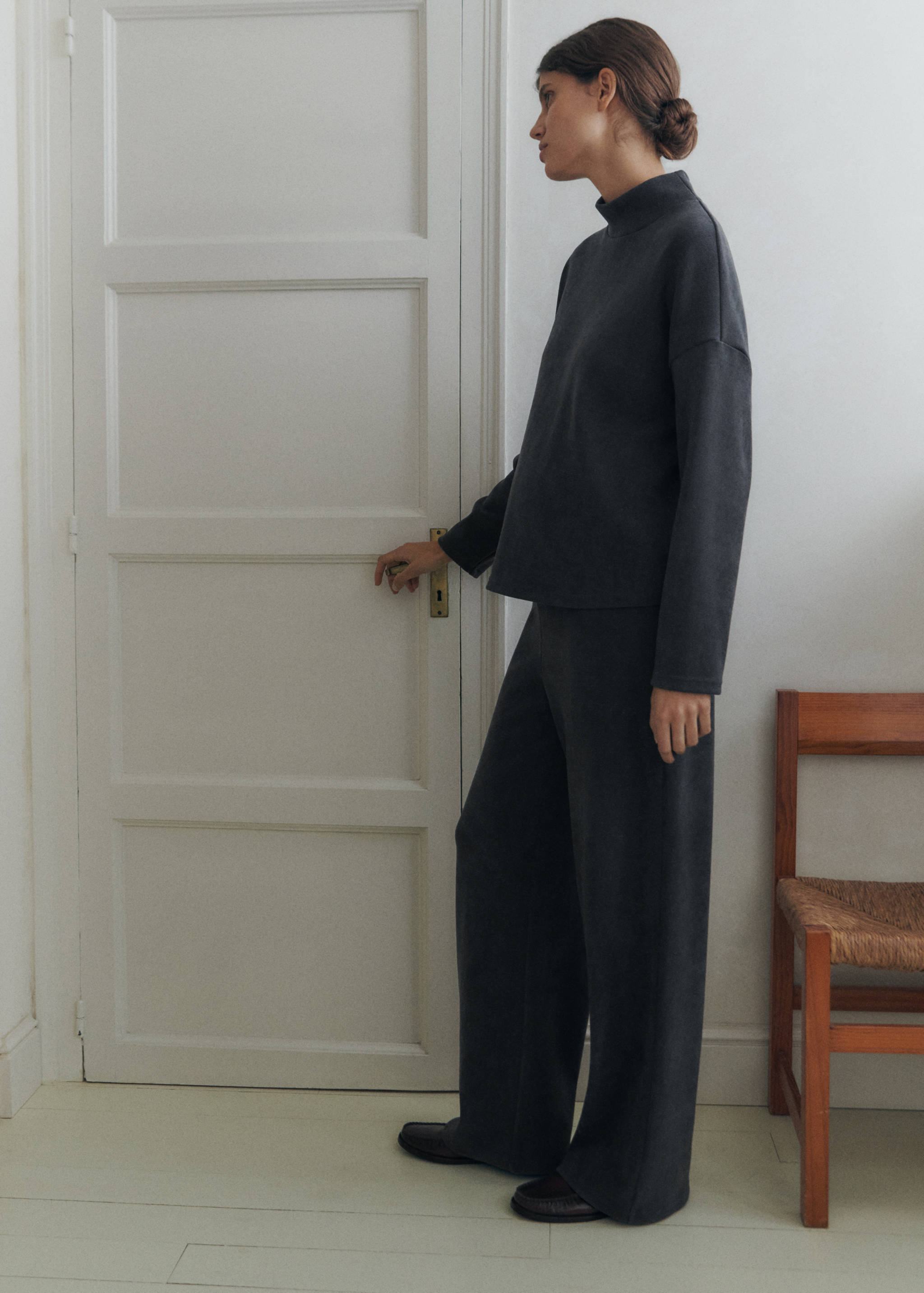Corduroy maternity trousers - Details of the article 6