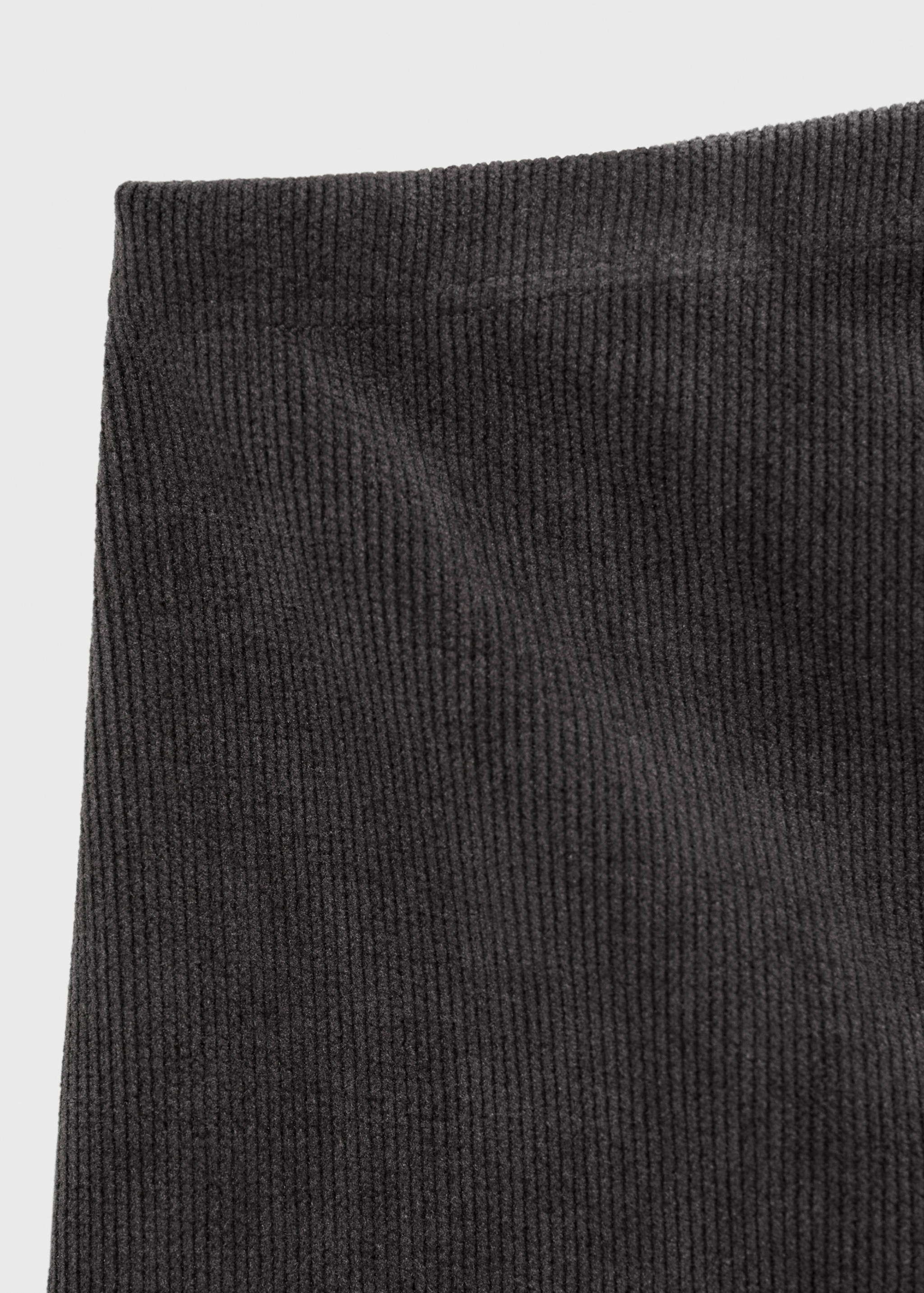 Corduroy maternity trousers - Details of the article 0