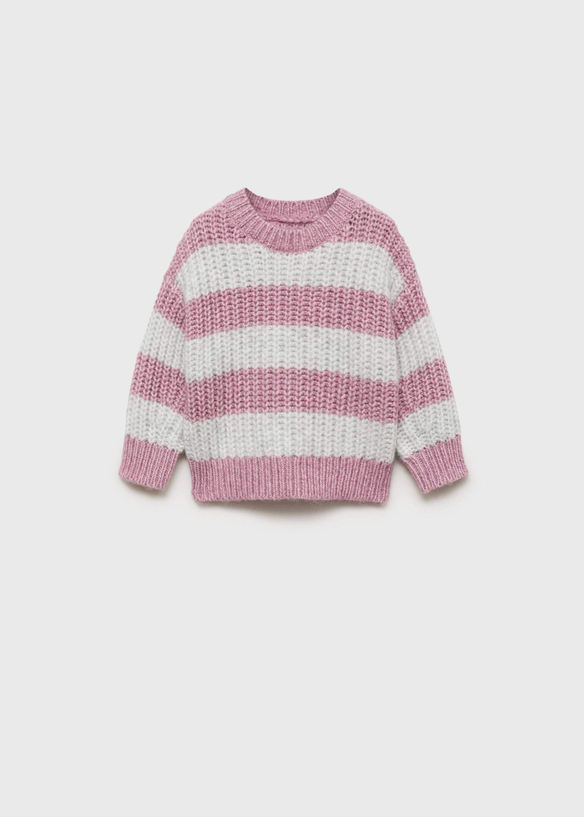 Camisola canelada riscas - Artigo sem modelo