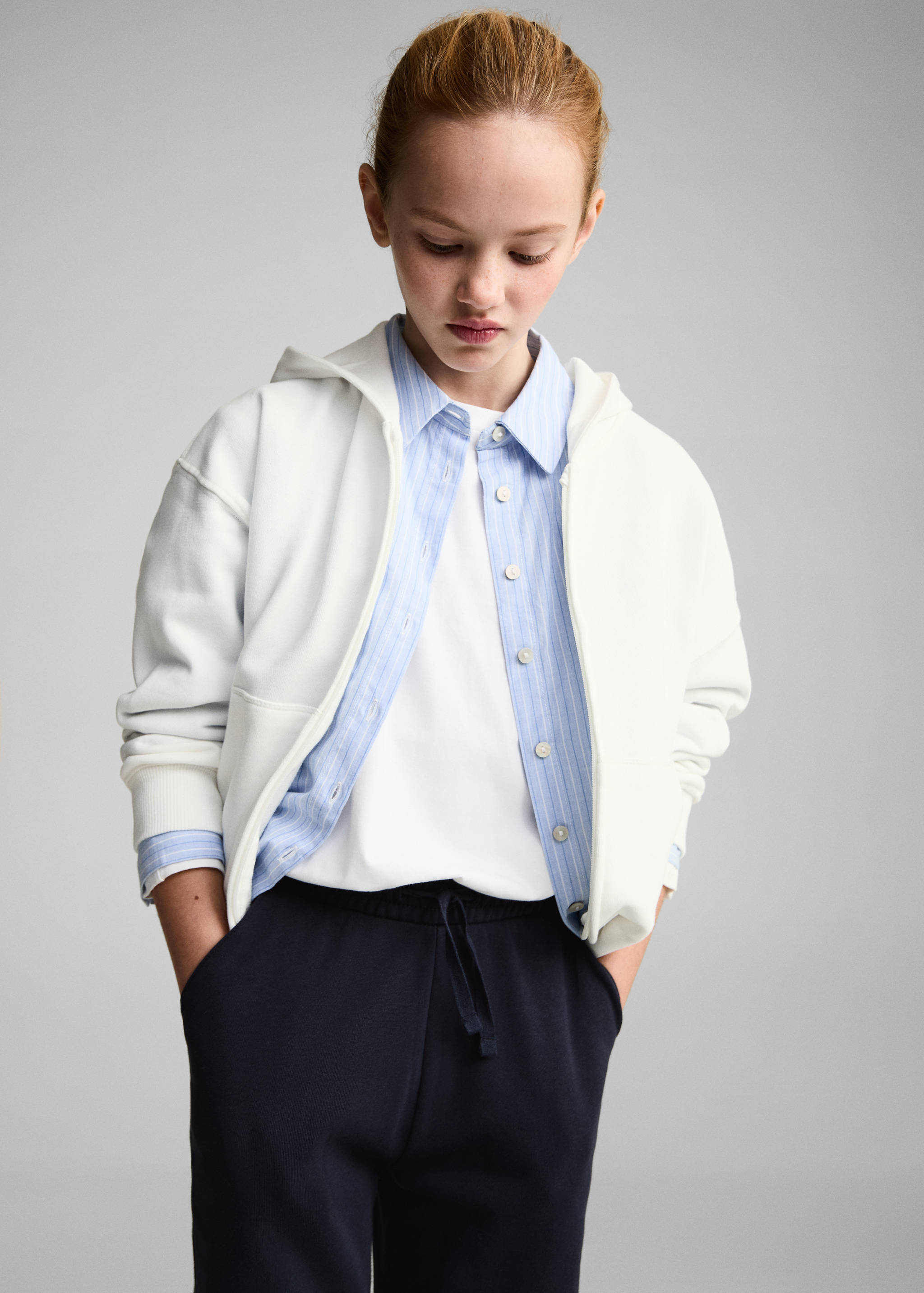 Pantalon jogger coton - Plan moyen