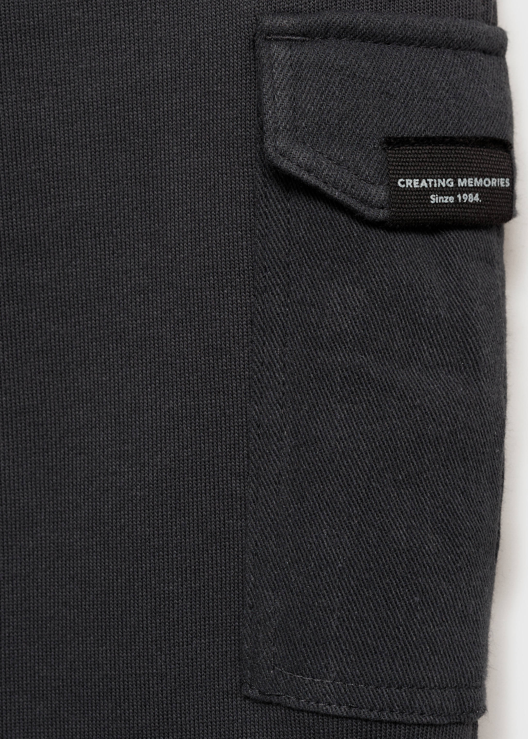 Брюки-джоггеры карго - Деталь изделия 0