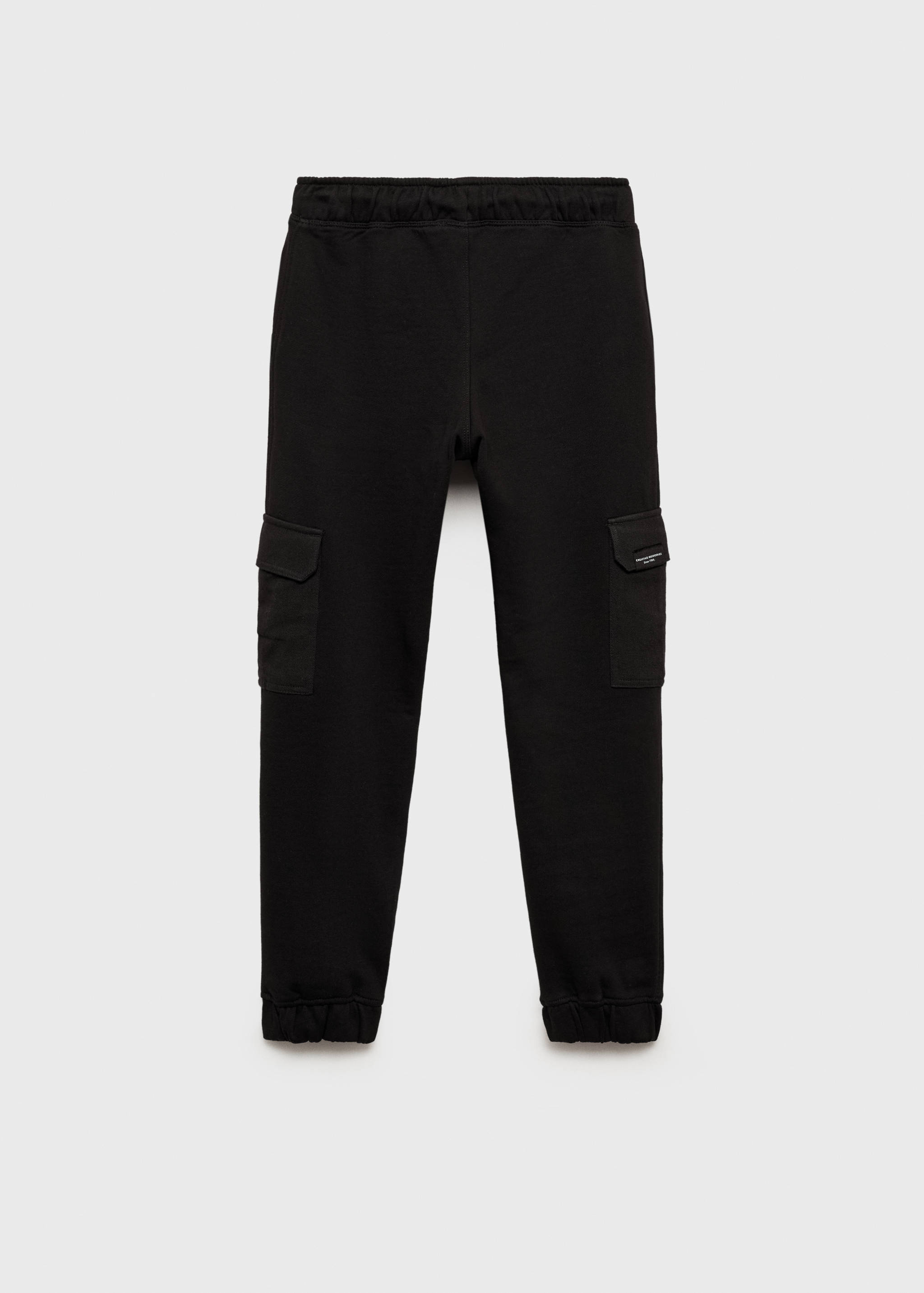 Брюки-джоггеры карго - Обратная сторона изделия