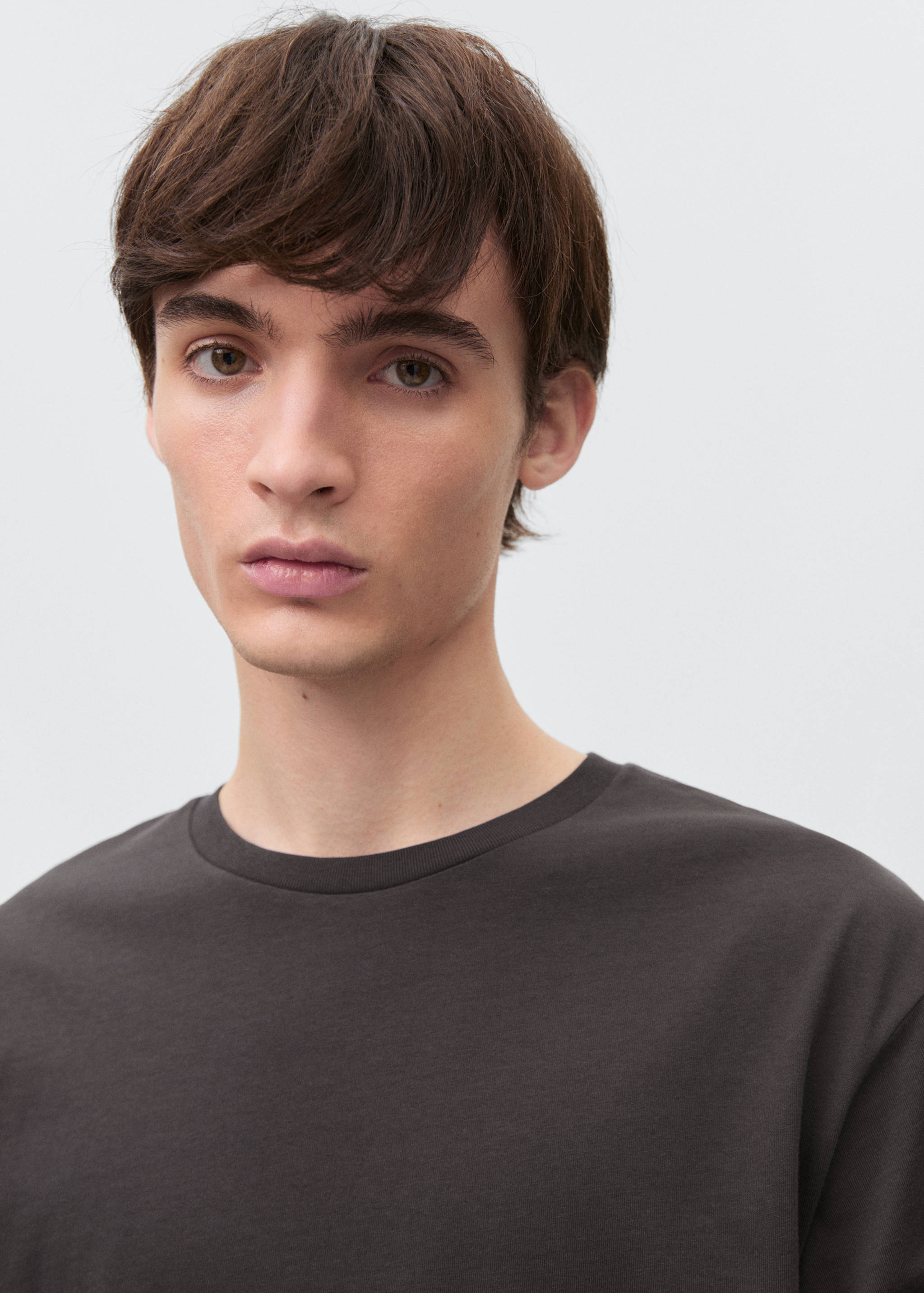 Essential cotton-blend T-shirt - Details of the article 1