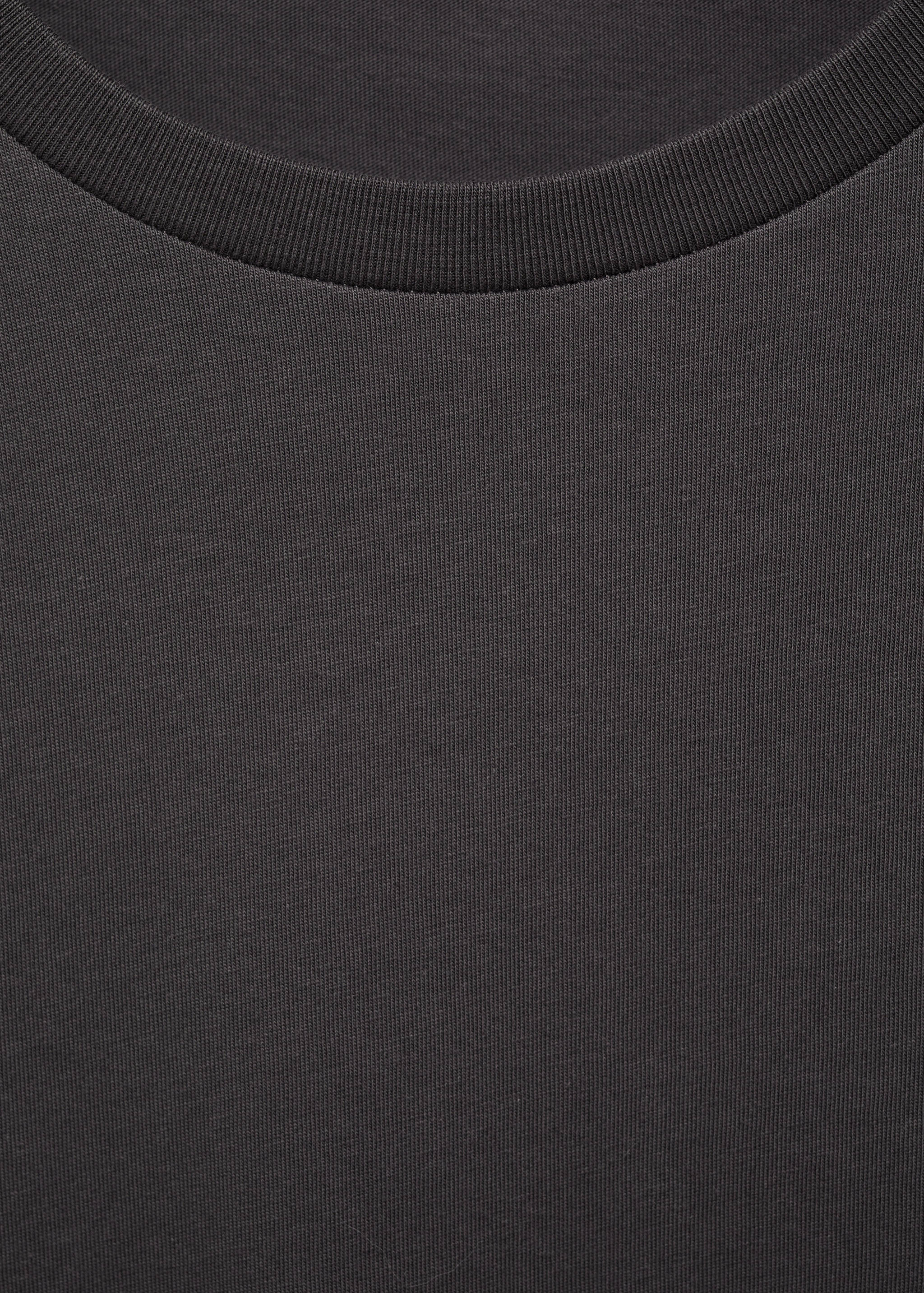 Essential cotton-blend T-shirt - Details of the article 8