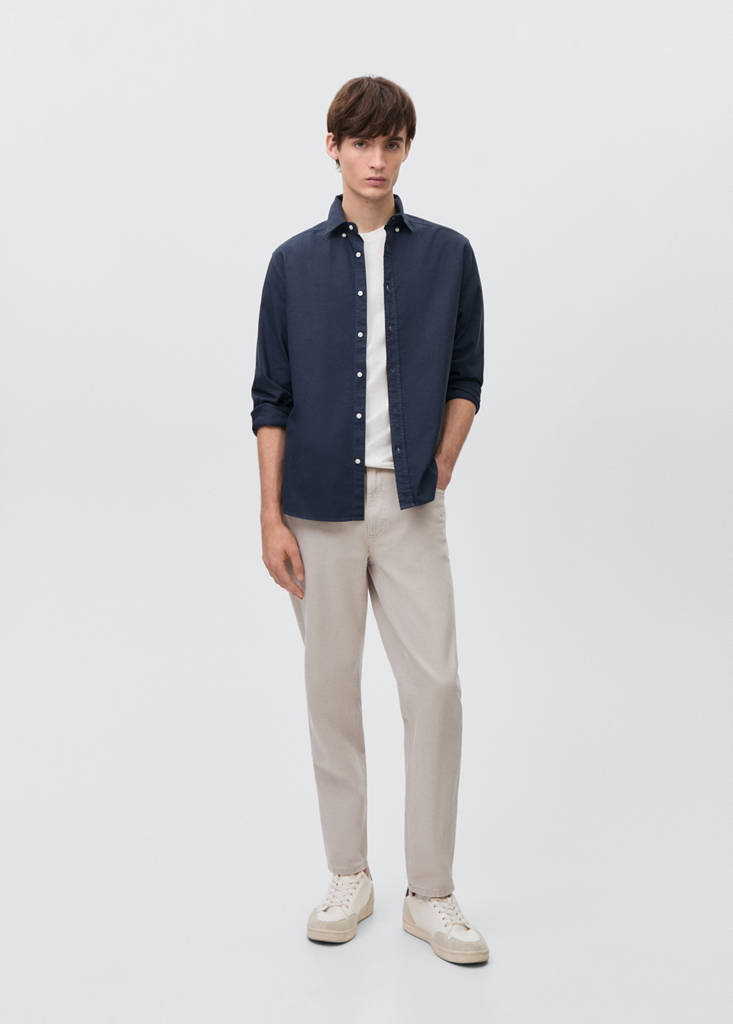 Oxford shirt — Dark Navy