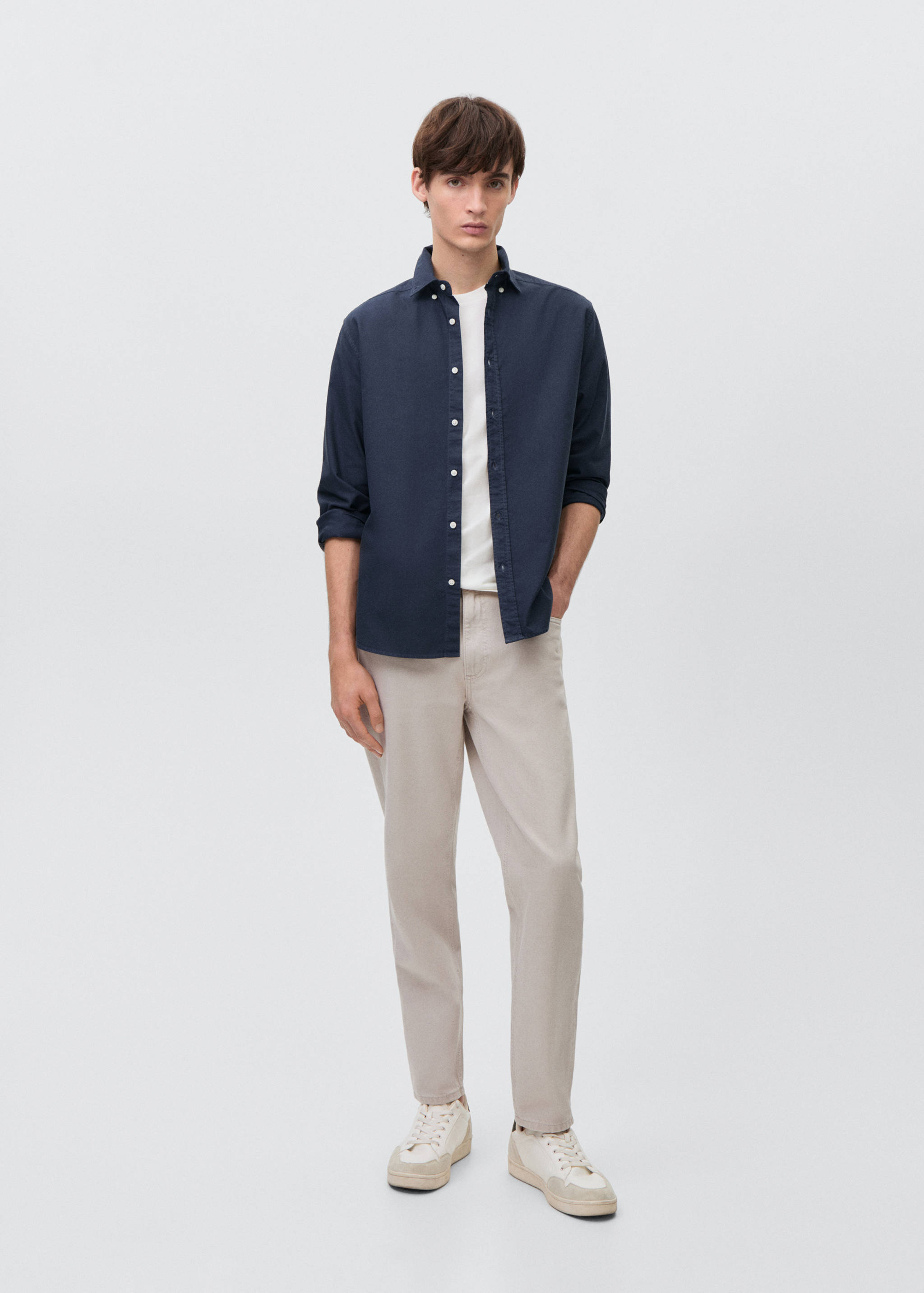 Chemise oxford - Plan général