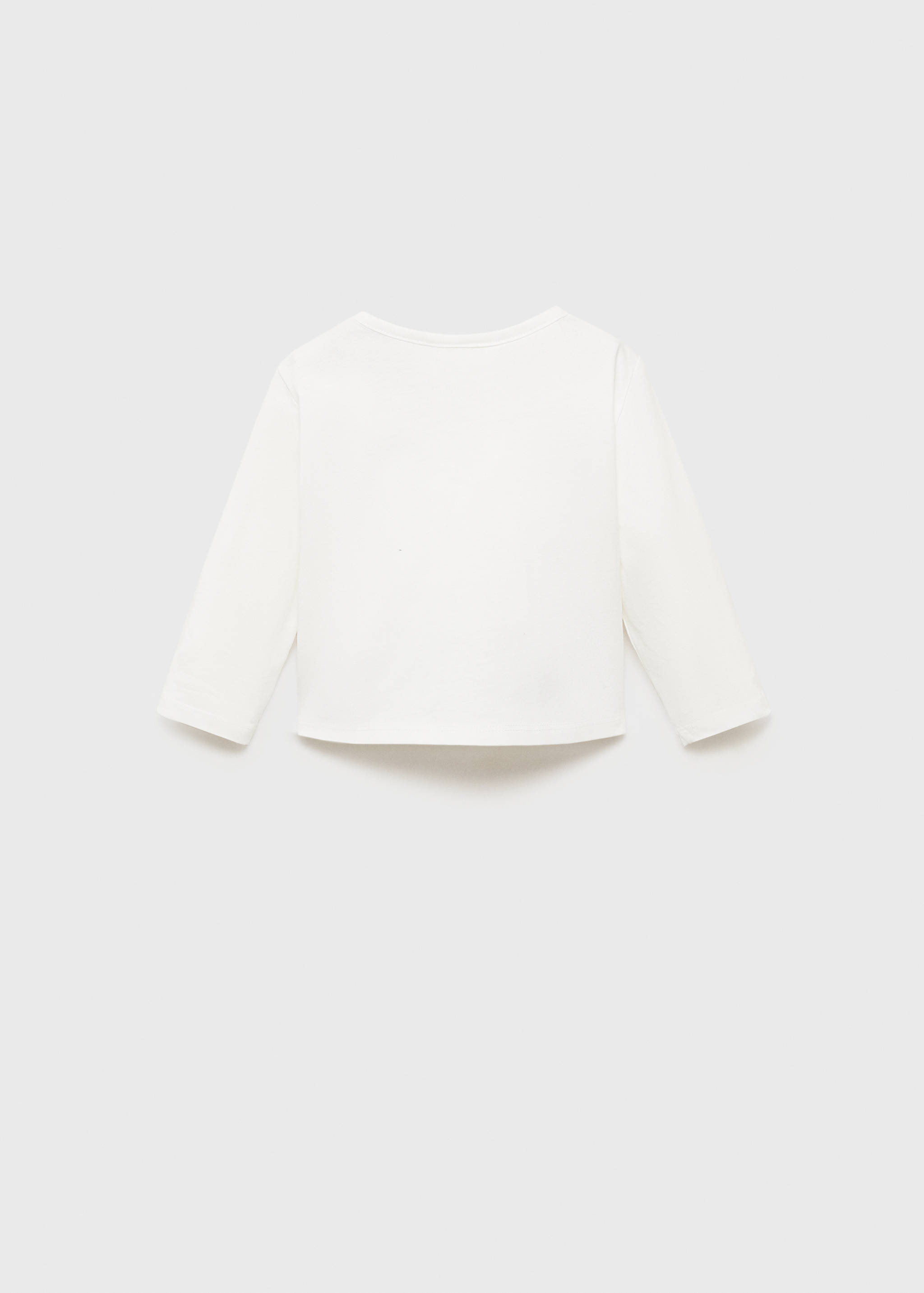 Camiseta dibujo estampado - Reverso del artículo