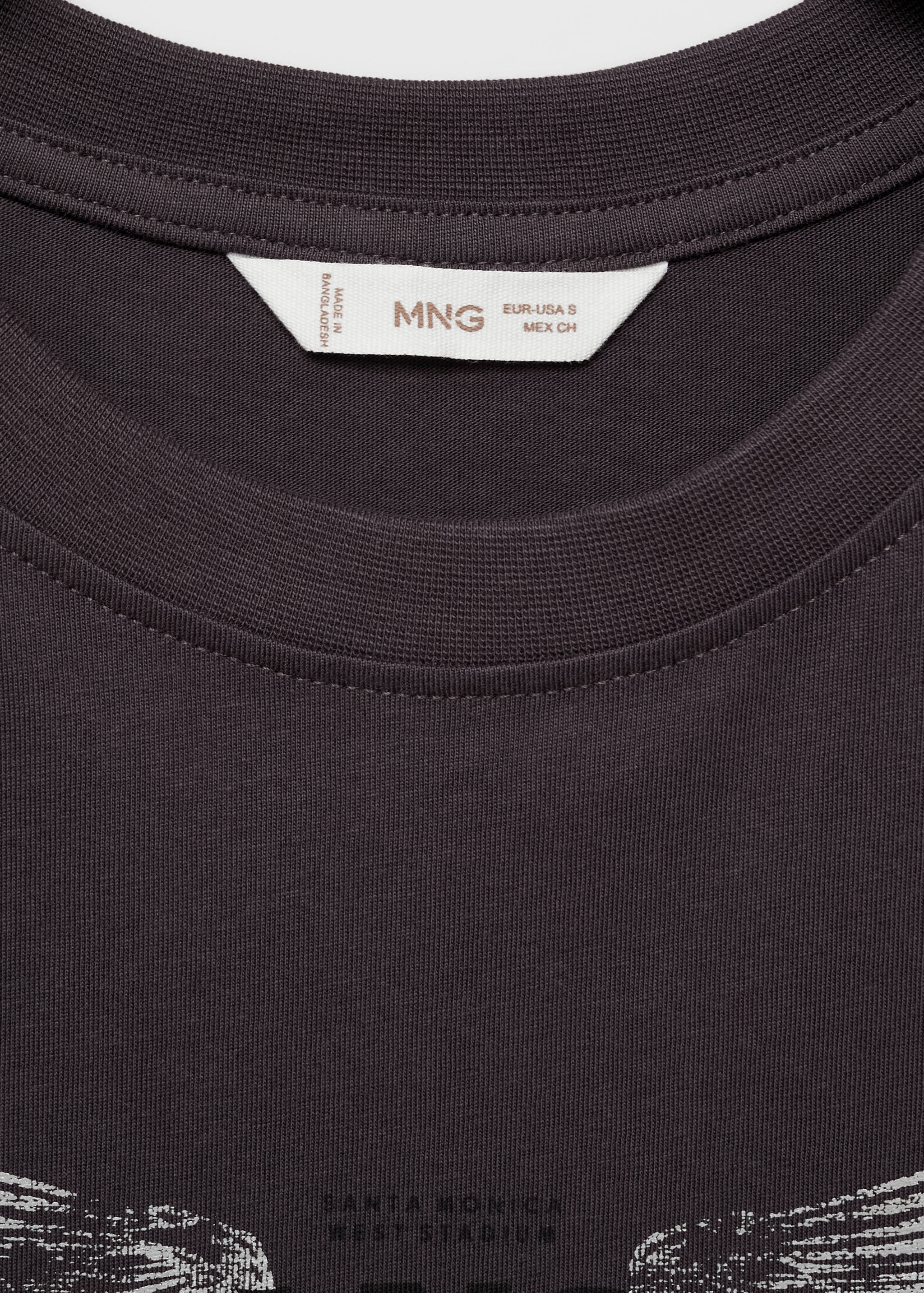 Short-sleeved printed t-shirt - Details of the article 0