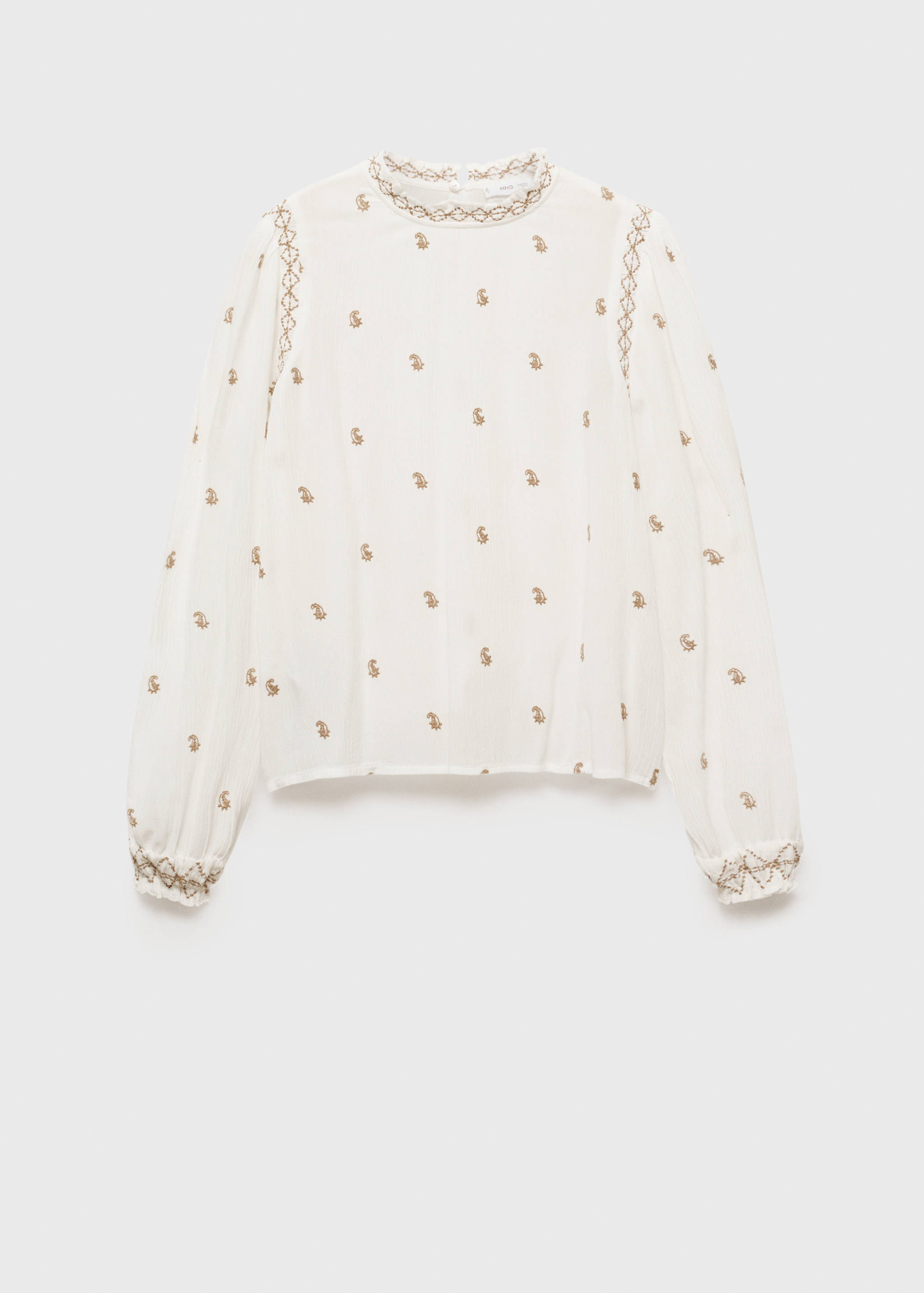 Embroidered blouse - Article without model