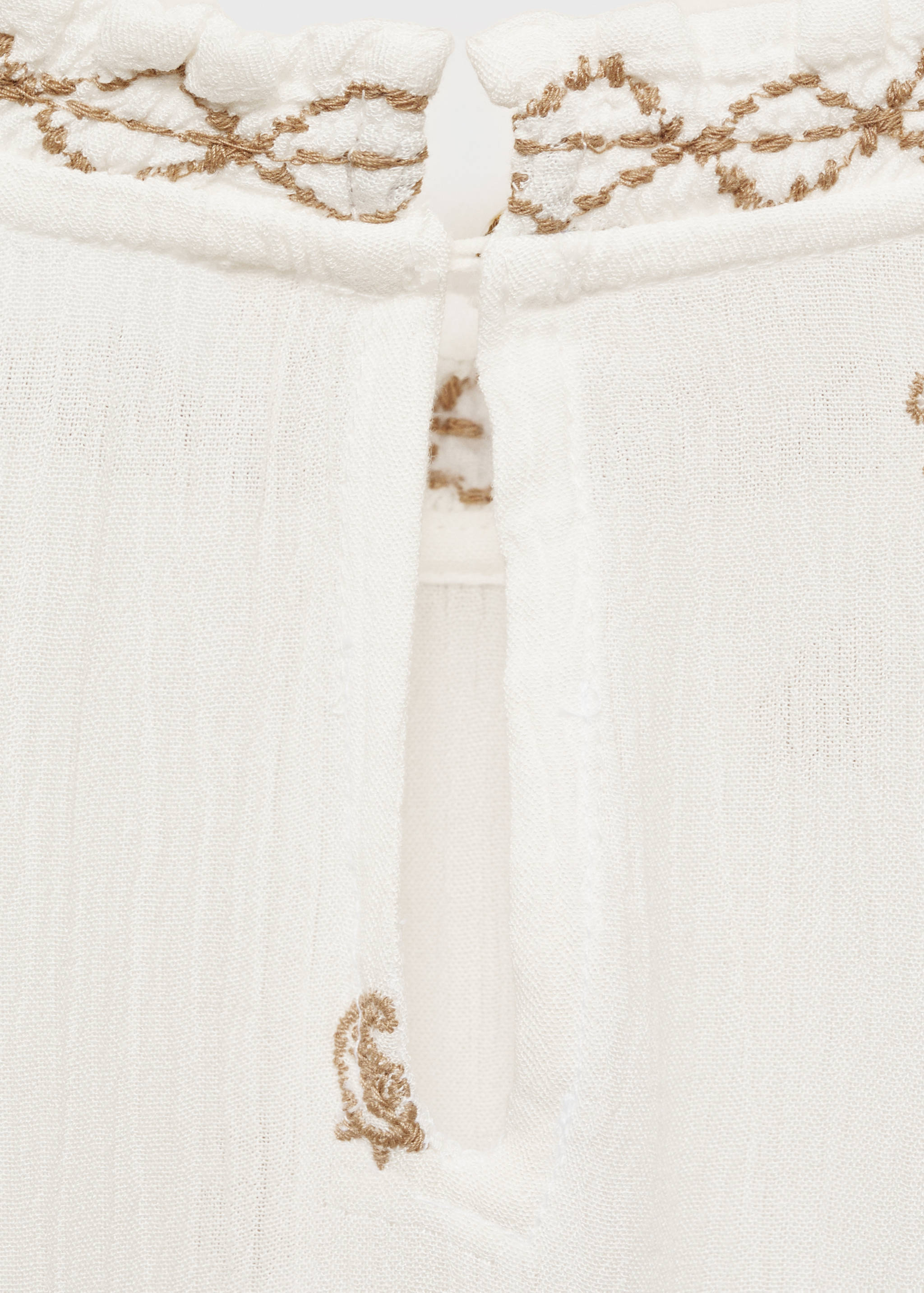 Embroidered blouse - Details of the article 0
