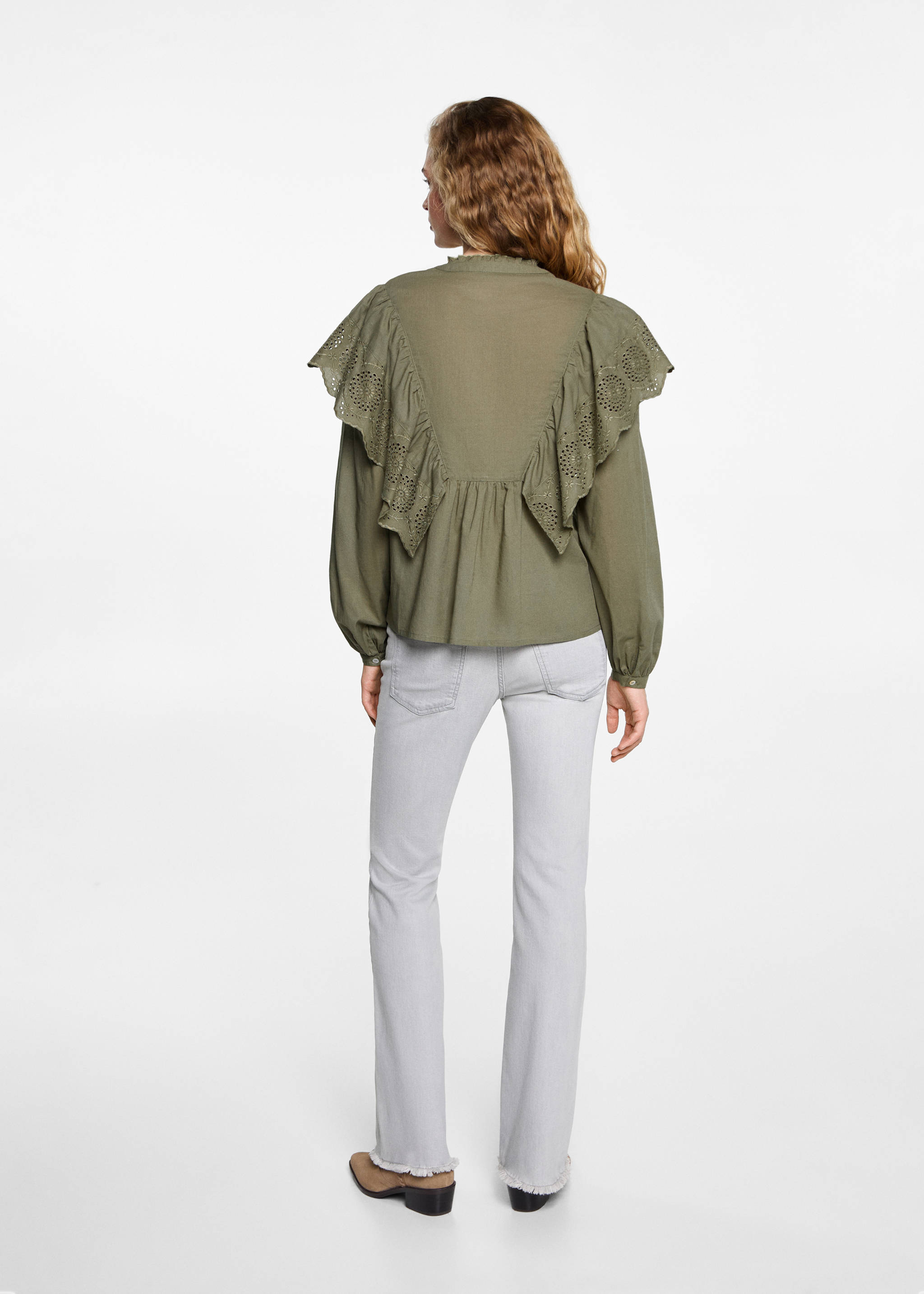 Blouse volants - Verso de l’article