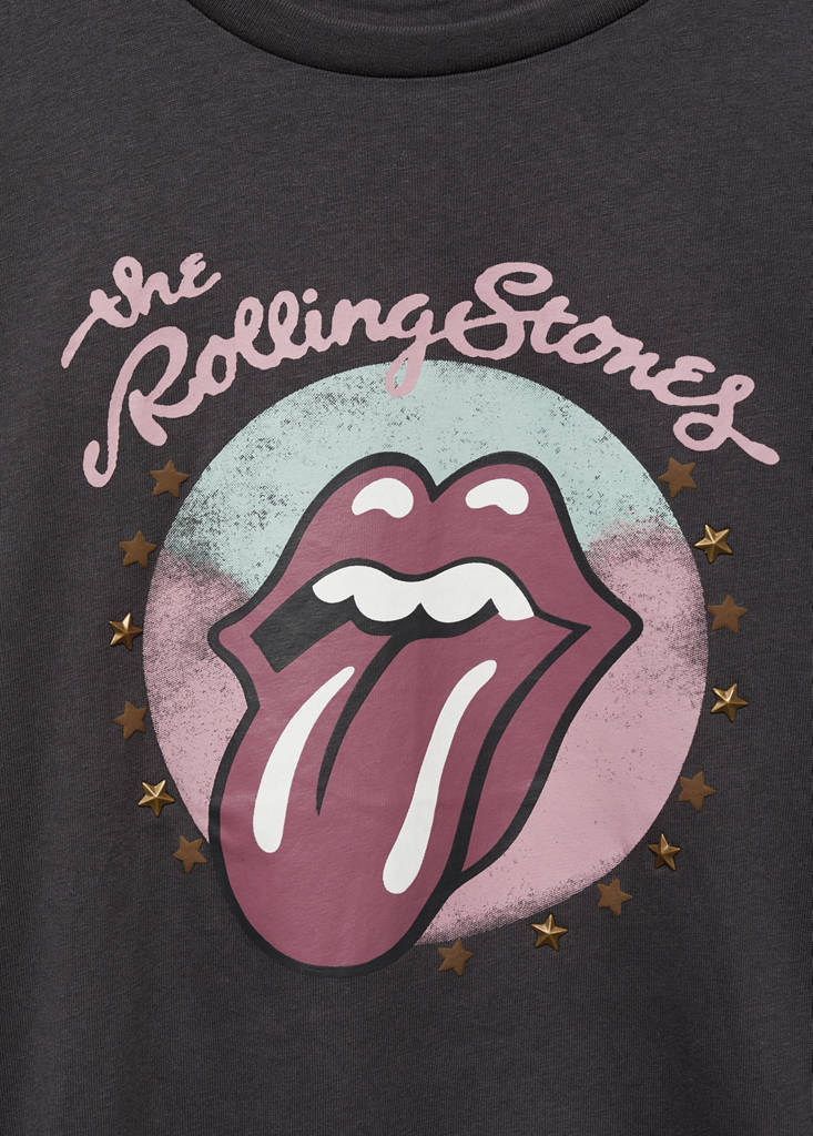 The Rolling Stones T-shirt — Charcoal