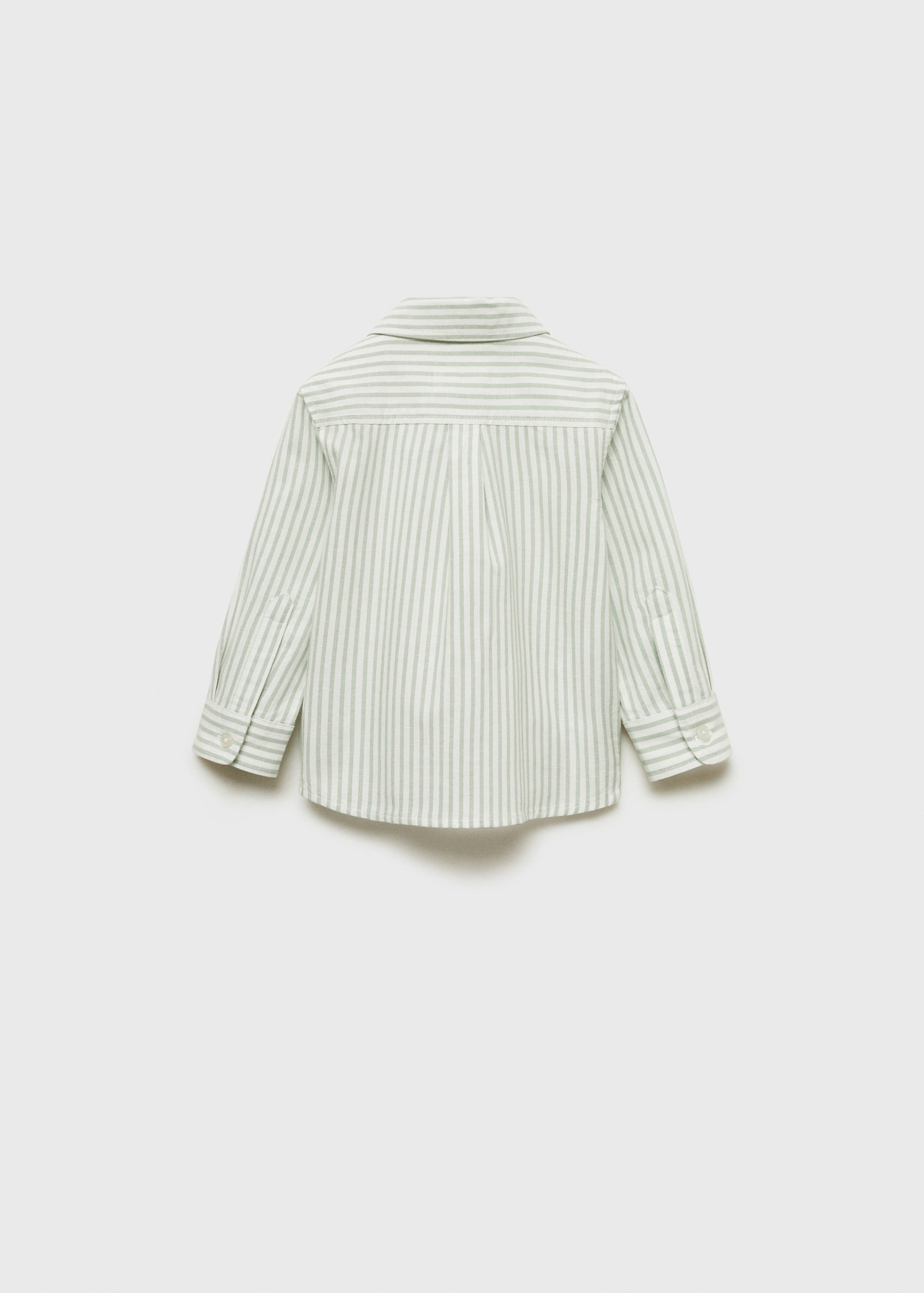 قميص أكسفورد مخطط - الجهة الخلفية للمنتج